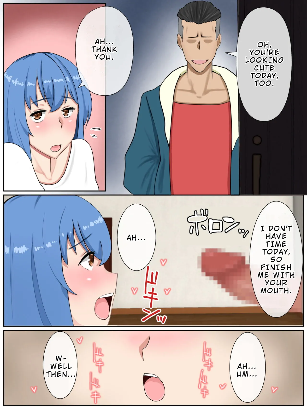 [Saimonke] Uchi no Tsuma wa Jitaku Fuuzokujou (Okuribito-sama Senyou) o Shiteimasu | My Wife Works as a High-end Escort for the Ultra-rich [English] [LKK•Scans] image number 5