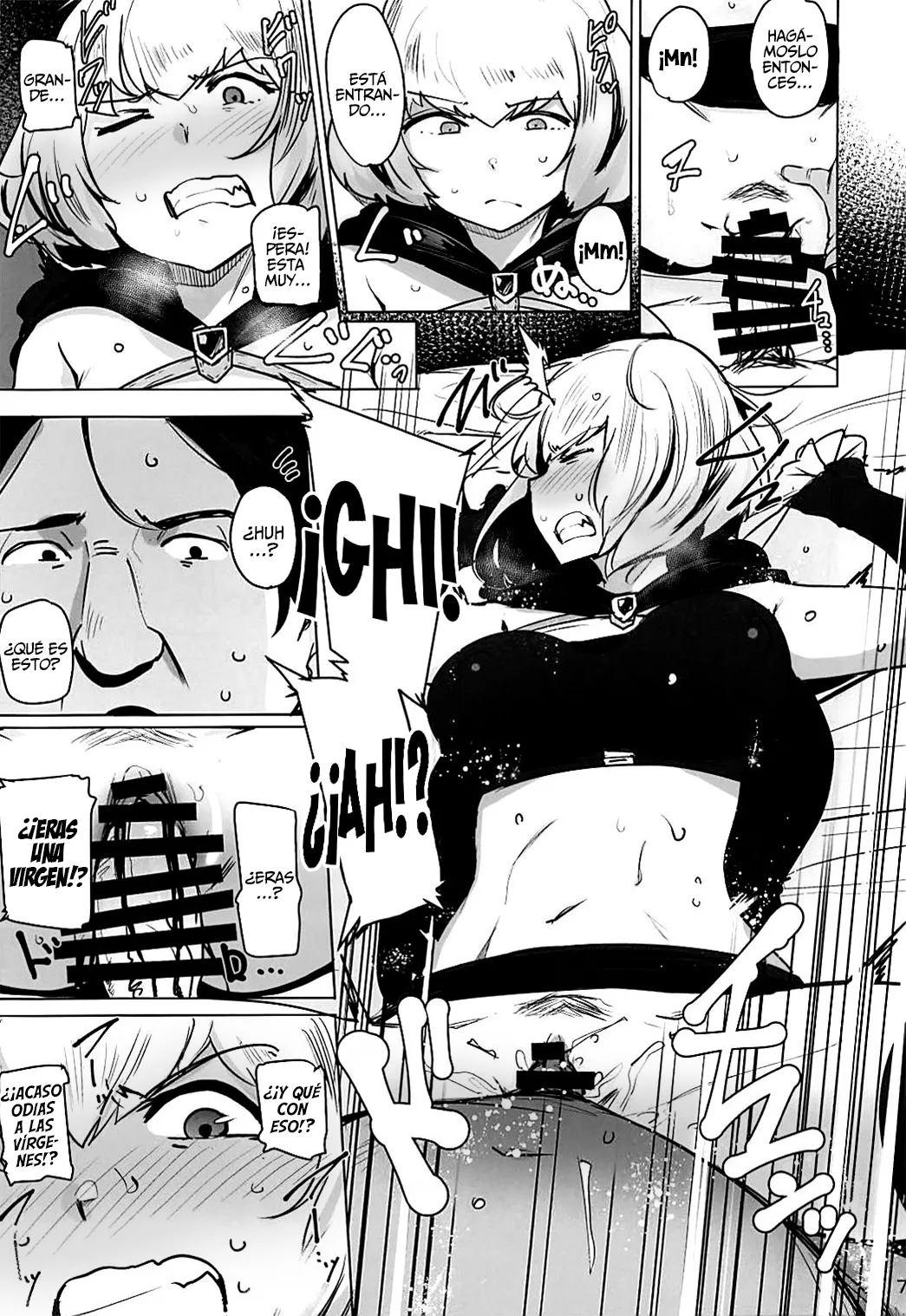 (COMIC1☆13) [wakamaker (wakamesan)] OVER HOLE (Overlord) [Spanish] [Moryango] image number 7