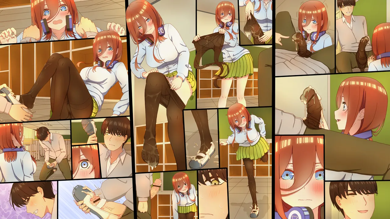 [冬華しゃら] 性処理を任されたい三玖 IF (五等分の花嫁) imagen número 20