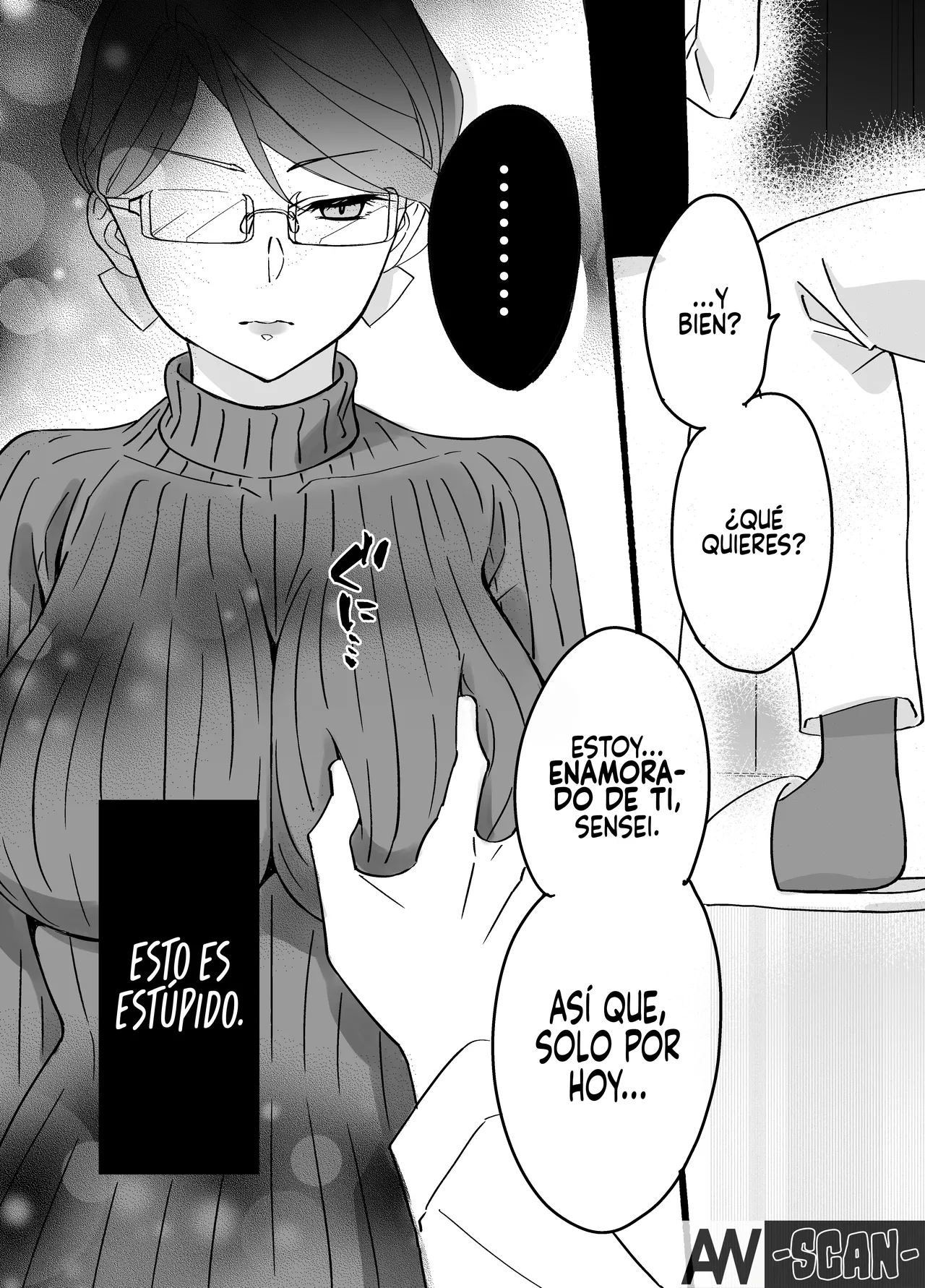 [Mofumofu Kenkou Kumiai (Mofukichi)] Akogare - Hitozuma Kyoushi wa Yowami o Nigirare Netorareru｜Akogare - Una Maestra Casada es Atrapada con su Secreto [Spanish] [Andreww857 = -A.W. SCAN-] image number 12