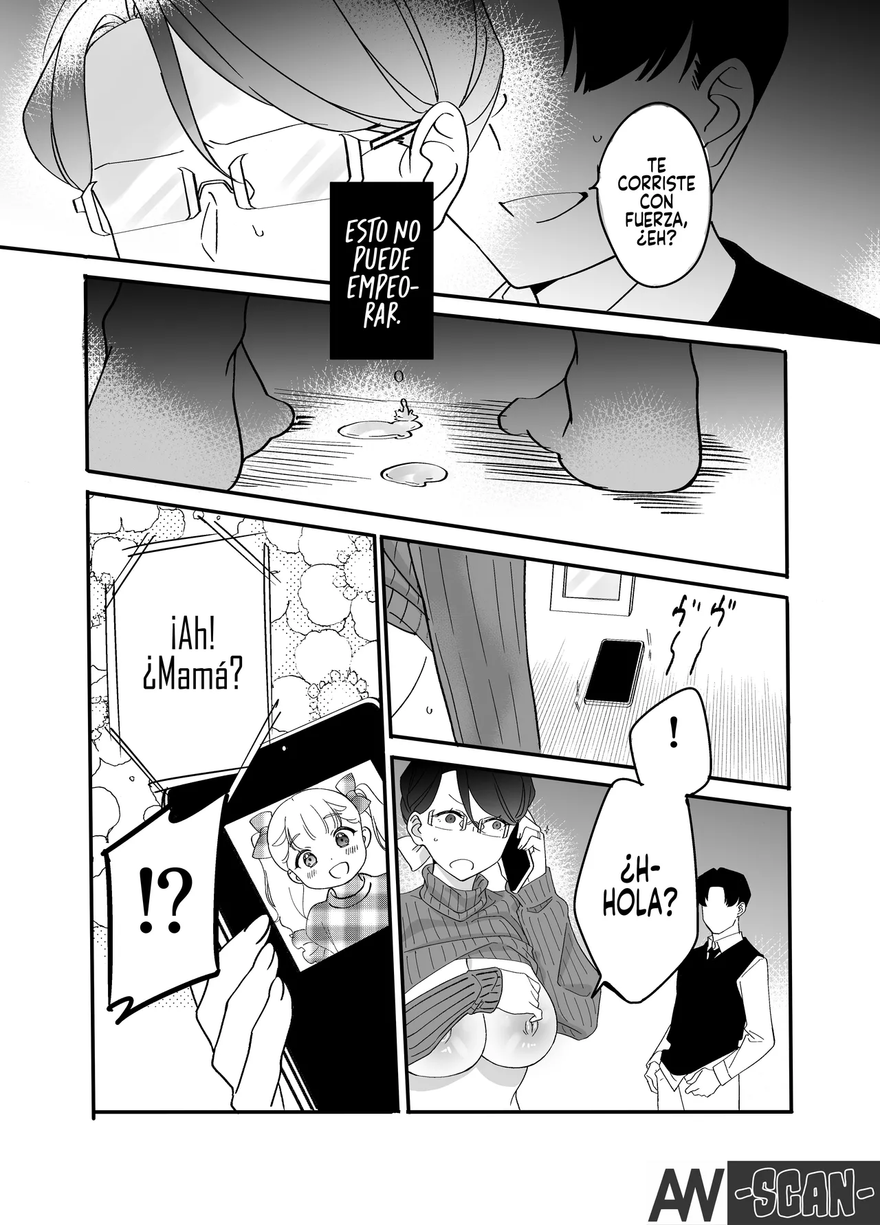 [Mofumofu Kenkou Kumiai (Mofukichi)] Akogare - Hitozuma Kyoushi wa Yowami o Nigirare Netorareru｜Akogare - Una Maestra Casada es Atrapada con su Secreto [Spanish] [Andreww857 = -A.W. SCAN-] image number 42