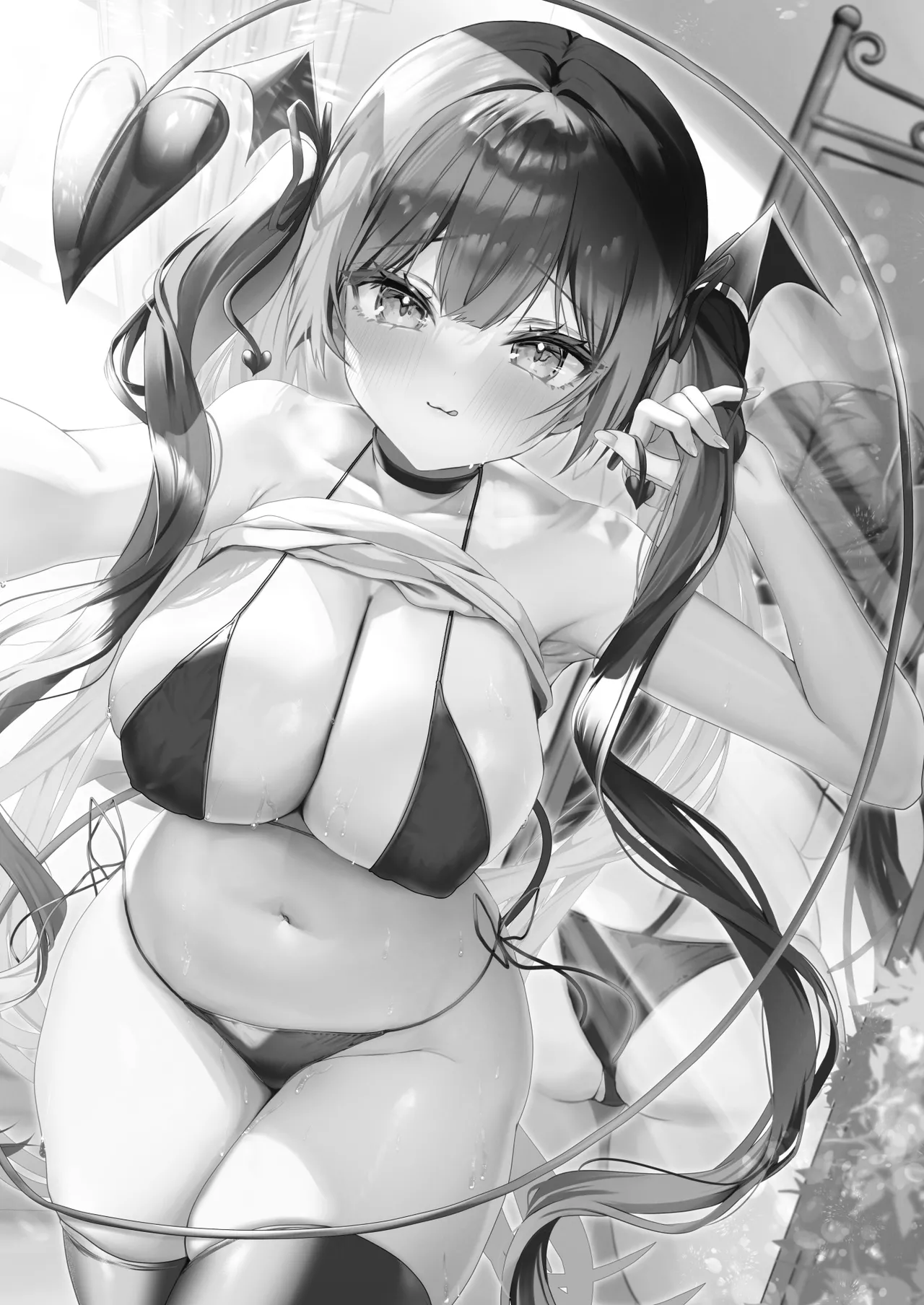 [ヤモセブン (あゆま紗由)]小悪魔ちゃんのこうげき！9汗だくお部屋水着えっち編 画像番号 2