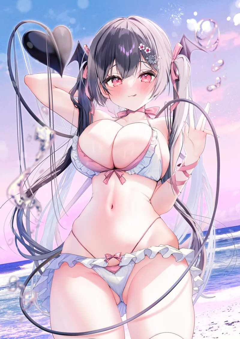 [ヤモセブン (あゆま紗由)]小悪魔ちゃんのこうげき！9汗だくお部屋水着えっち編 画像番号 32