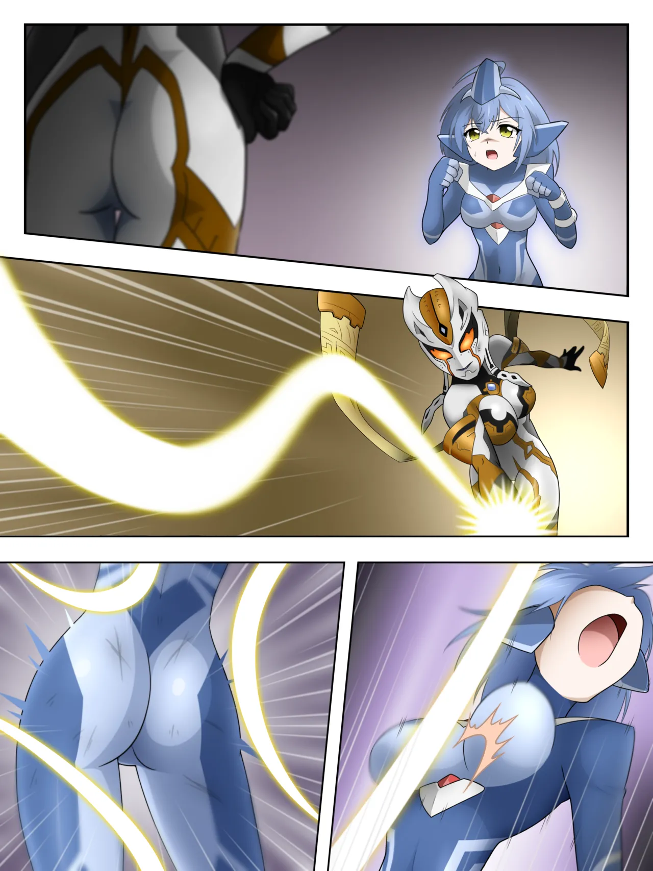 [aiueo] Lili vs Carmeara (Ultraman) image number 4