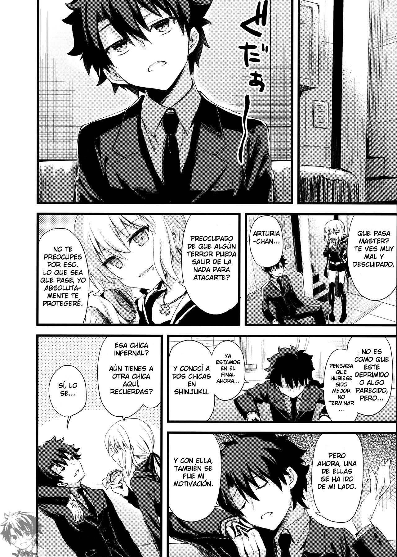 (COMIC1☆11) [AYUEST (Ayuya)] Shinjuku Maigo (Fate/Grand Order) [Spanish] изображение № 5