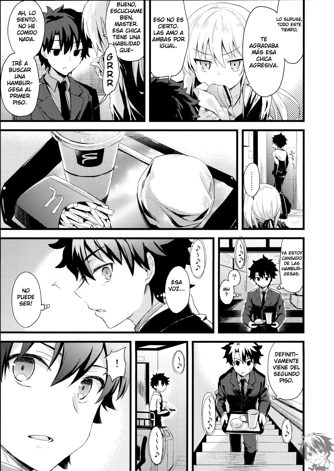 (COMIC1☆11) [AYUEST (Ayuya)] Shinjuku Maigo (Fate/Grand Order) [Spanish] изображение № 6