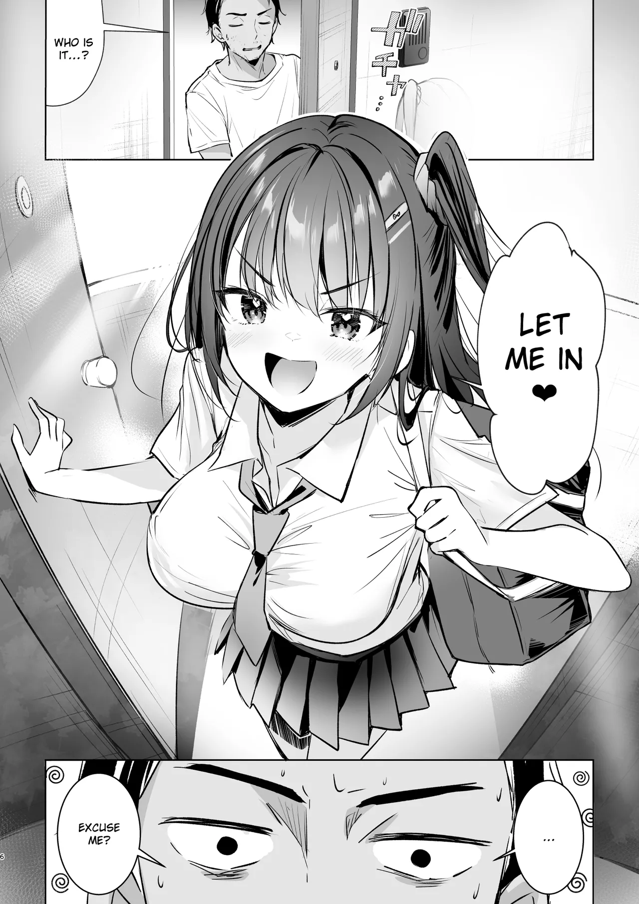 [moco chouchou (Hisama Kumako)] JK ga Oshikakete kita! Yaru shika nee!! ~Manatsu no Asedaku Sex ❤ Yuutousei Ayaka no Uraomote~ [Digital] [English] [EroGPx] image number 6