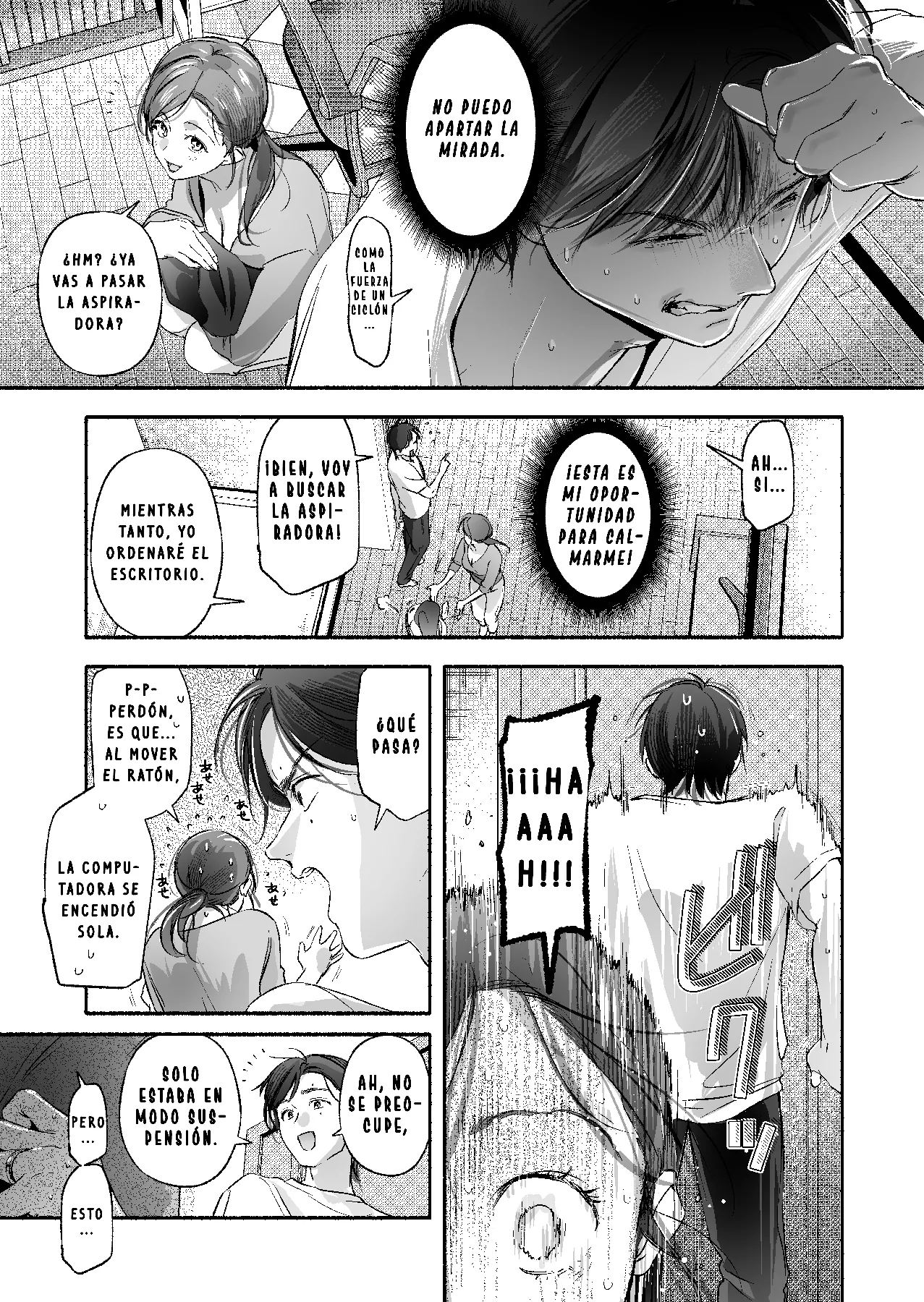 [Irodori Gyuunyuu 4.5% (Higashide Irodori)] Trop 1 ~ Onabare Hitozuma no Sango Shojo o Itadakimasu~ [Spanish] 이미지 번호 18