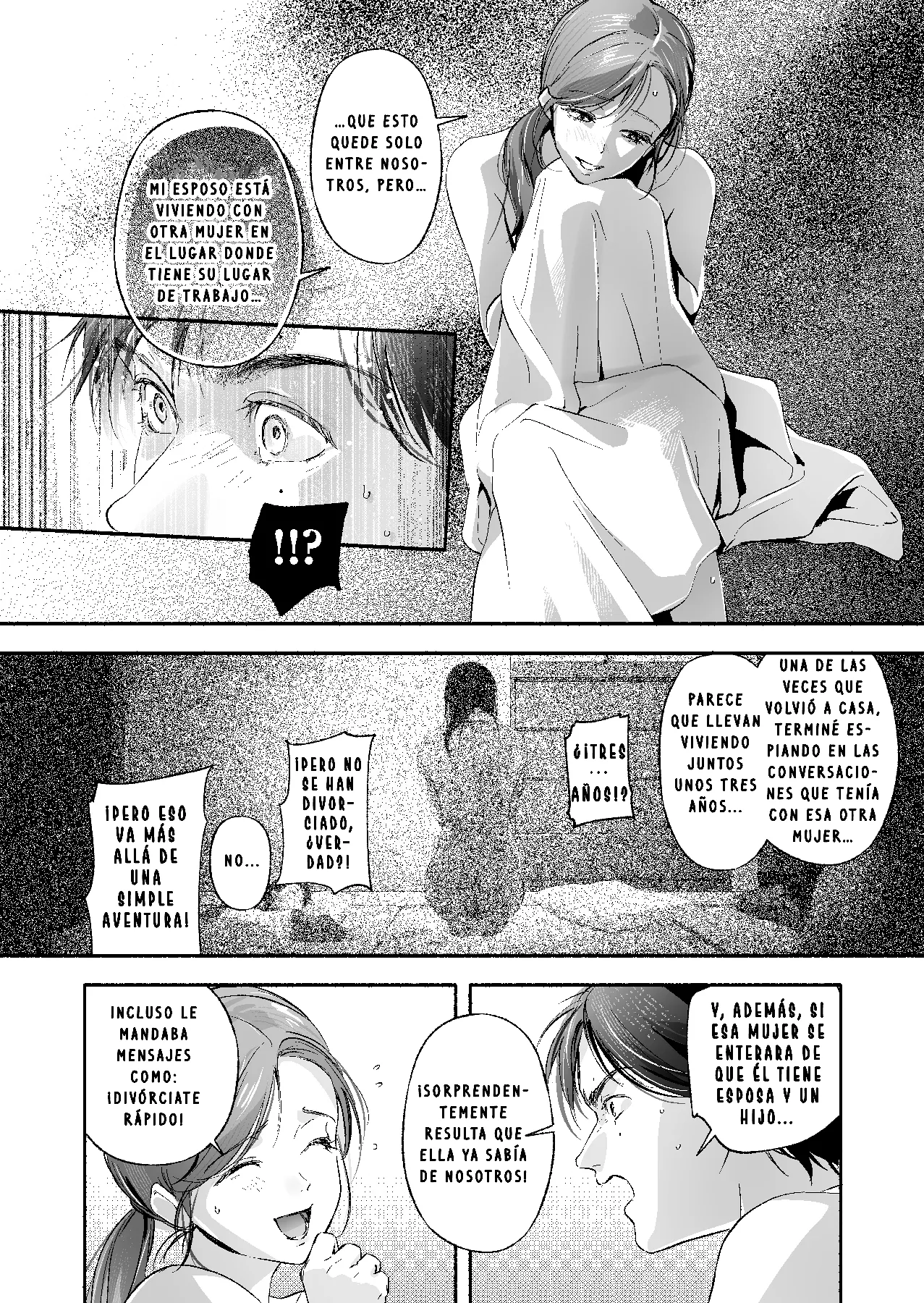 [Irodori Gyuunyuu 4.5% (Higashide Irodori)] Trop 1 ~ Onabare Hitozuma no Sango Shojo o Itadakimasu~ [Spanish] 이미지 번호 39