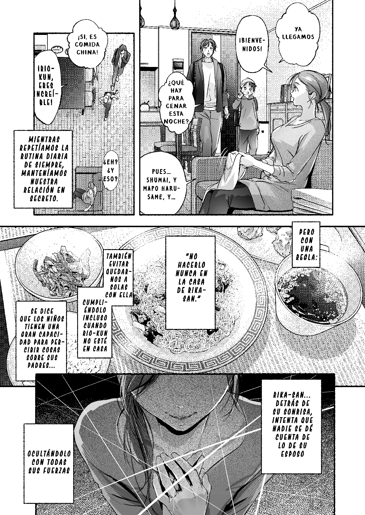 [Irodori Gyuunyuu 4.5% (Higashide Irodori)] Trop 1 ~ Onabare Hitozuma no Sango Shojo o Itadakimasu~ [Spanish] 이미지 번호 58