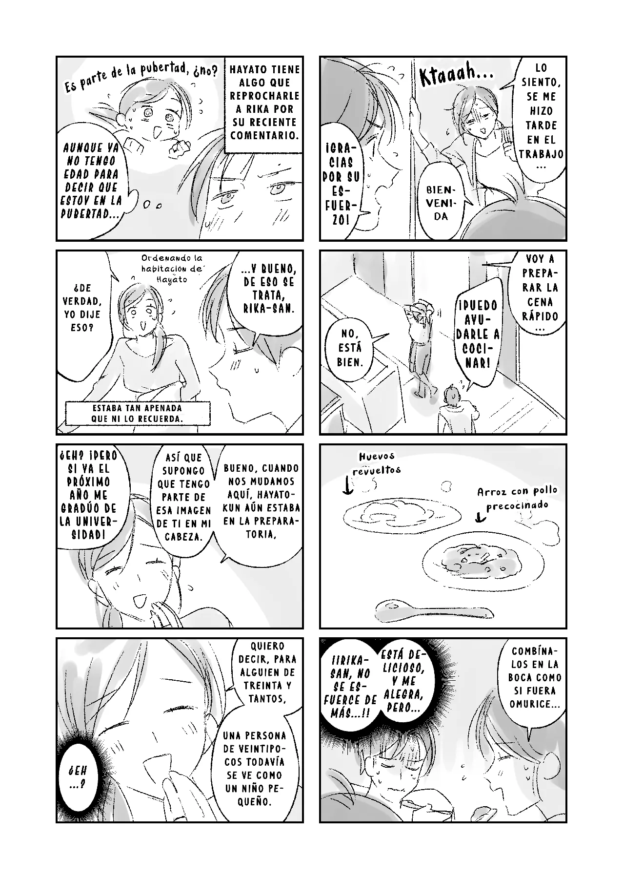 [Irodori Gyuunyuu 4.5% (Higashide Irodori)] Trop 1 ~ Onabare Hitozuma no Sango Shojo o Itadakimasu~ [Spanish] 이미지 번호 61