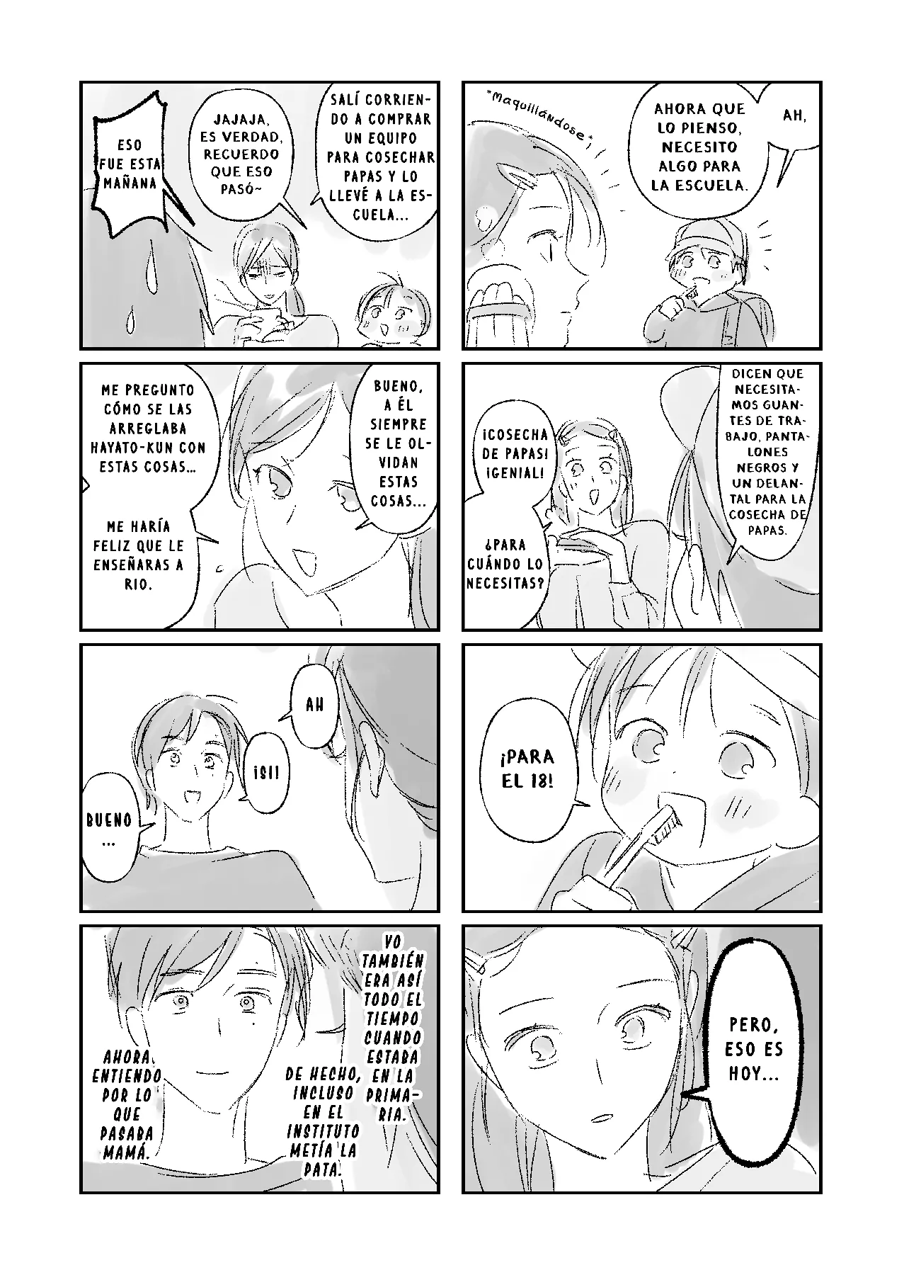 [Irodori Gyuunyuu 4.5% (Higashide Irodori)] Trop 1 ~ Onabare Hitozuma no Sango Shojo o Itadakimasu~ [Spanish] 이미지 번호 62