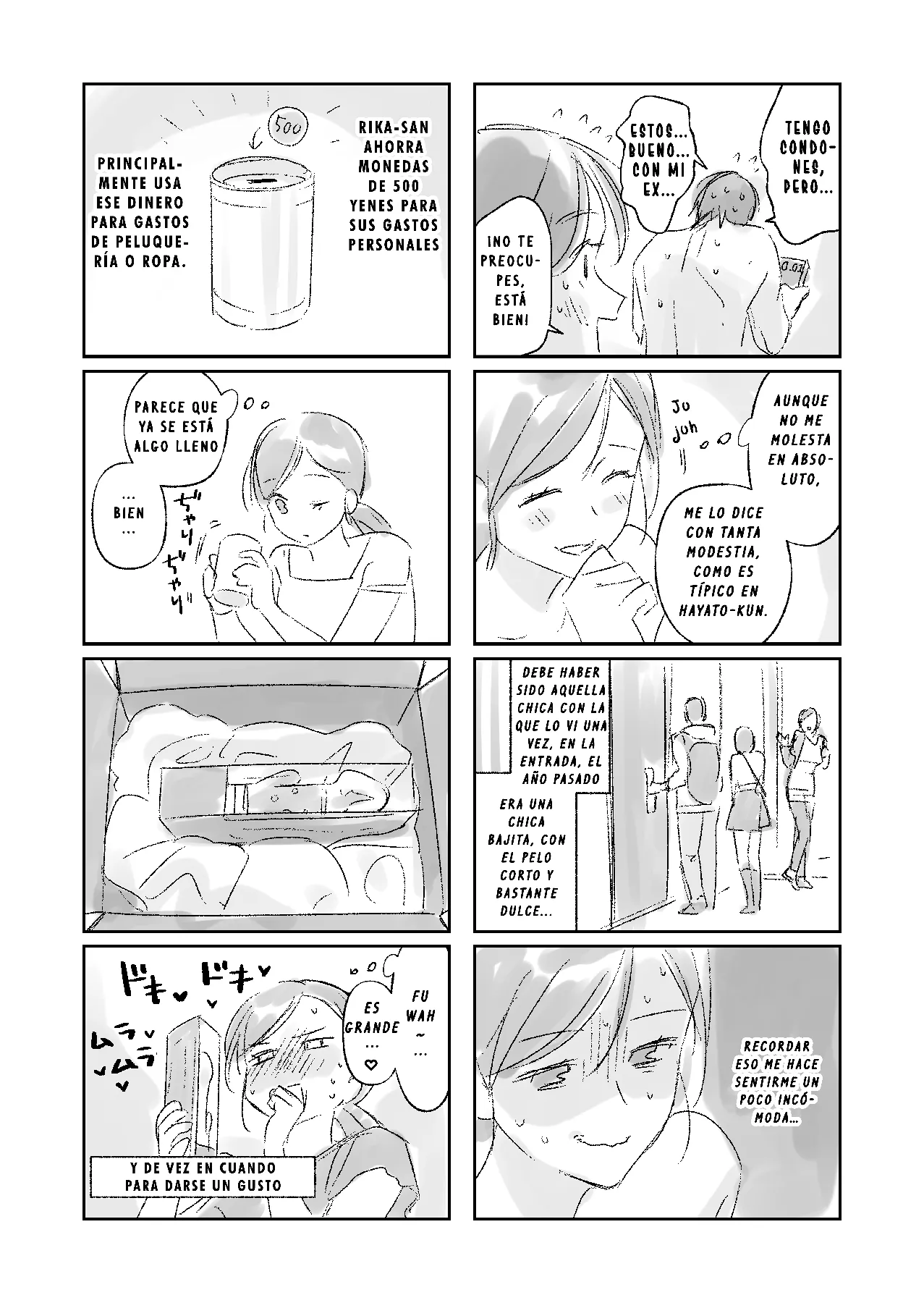 [Irodori Gyuunyuu 4.5% (Higashide Irodori)] Trop 1 ~ Onabare Hitozuma no Sango Shojo o Itadakimasu~ [Spanish] 이미지 번호 63