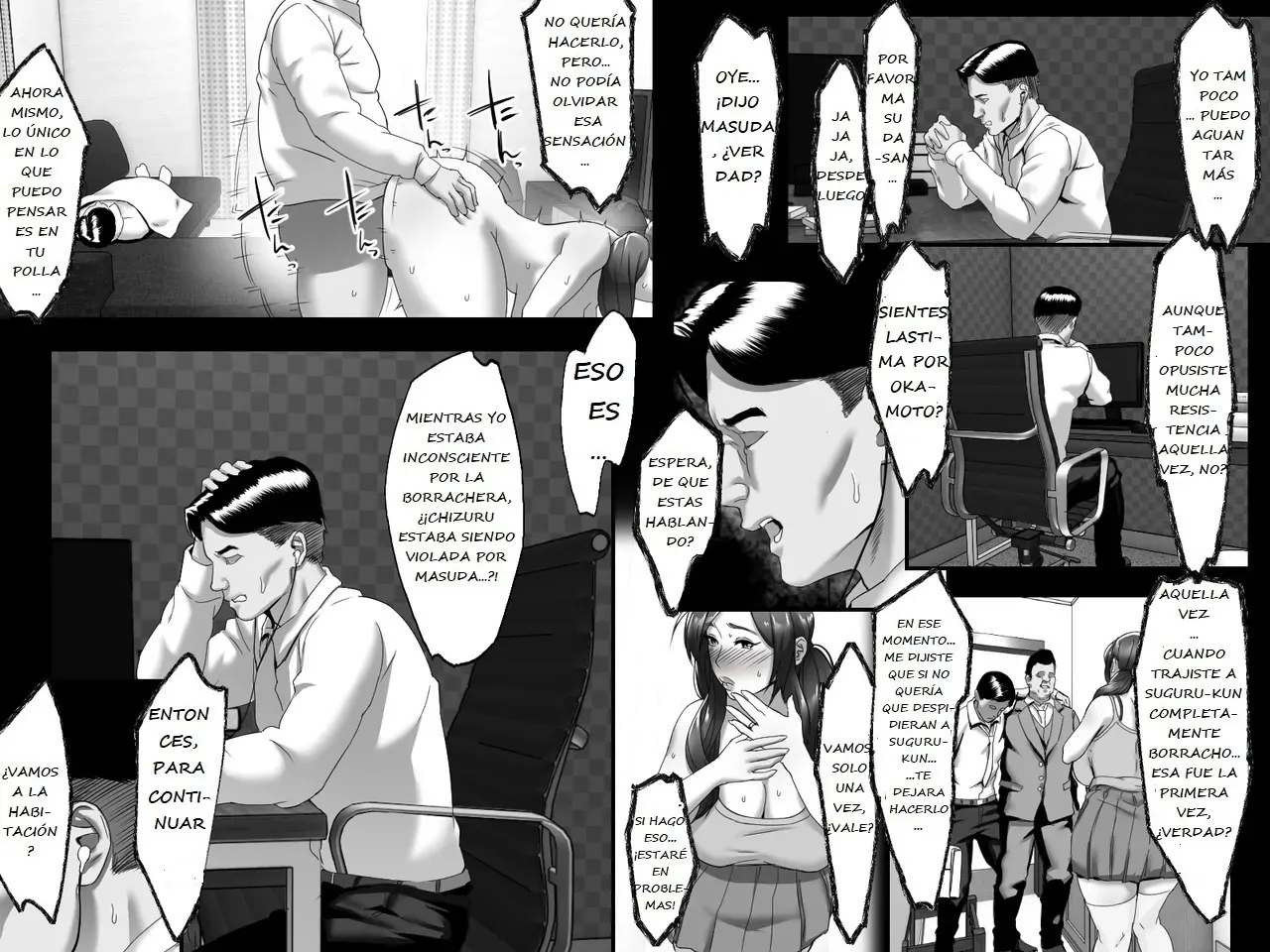 [Spongehead (Daruguxwa)] Douryou no Susume de Ie ni Touchouki o Shikaketara, Tsuma ga Furin Shite Ita Hanashi | UNA HISTORIA SOBRE COMO UN COLEGA DE TRABAJO ME SUGIRIO INSTALAR UN MICROFONO OCULTO Y DESCUBRI QUE MI ESPOSA ME ERA INFIEL [Spanish] image number 12