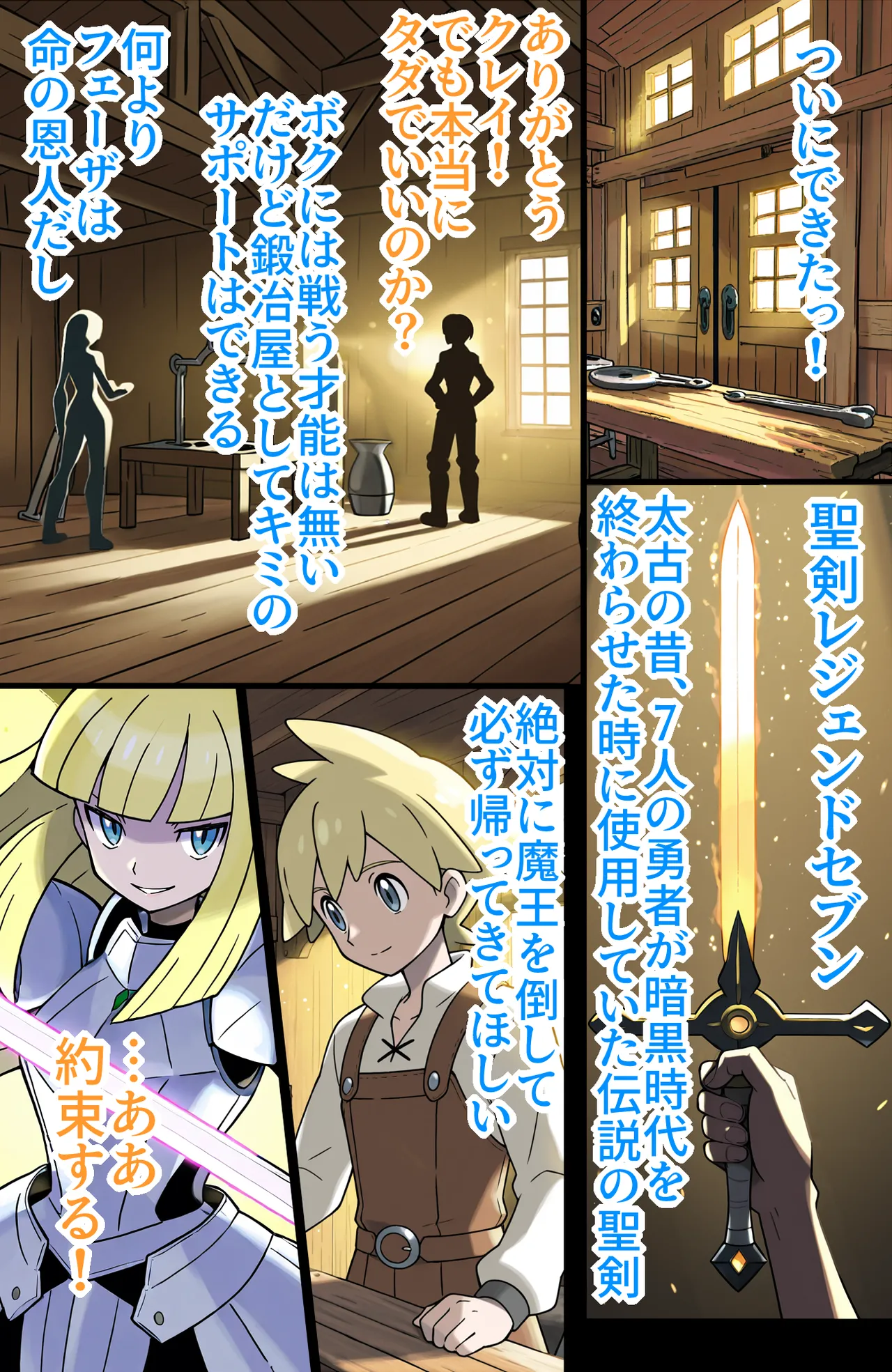 [私立 ななつ星中] 宿屋のおじさん-消えた３人の女勇者- [AI Generated] 이미지 번호 47