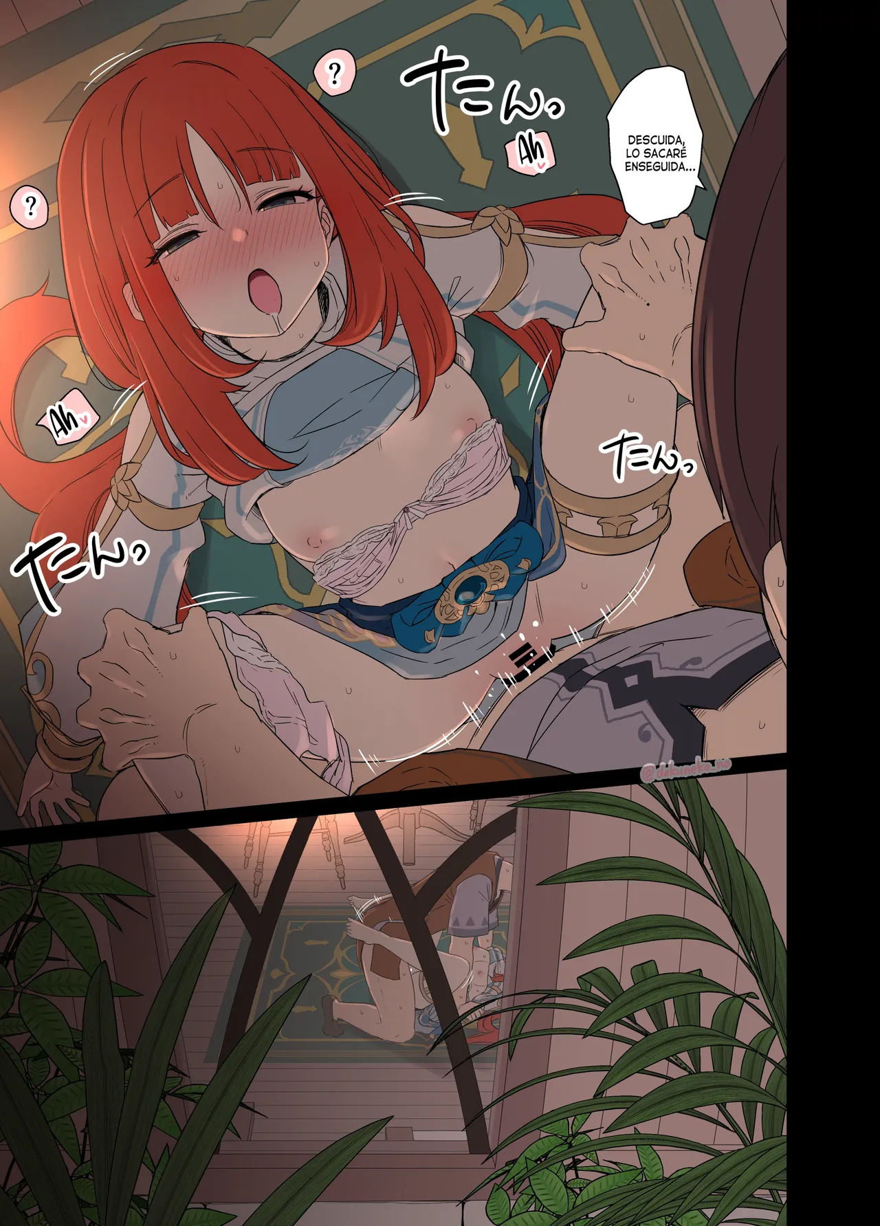 [Dokuneko Noil] Nilou ni Warui Koto o Suru Hanashi - Haciéndole cosas malas a Nilou estando borracha (Genshin Impact) [Español] [Traducciones necesarias] image number 14