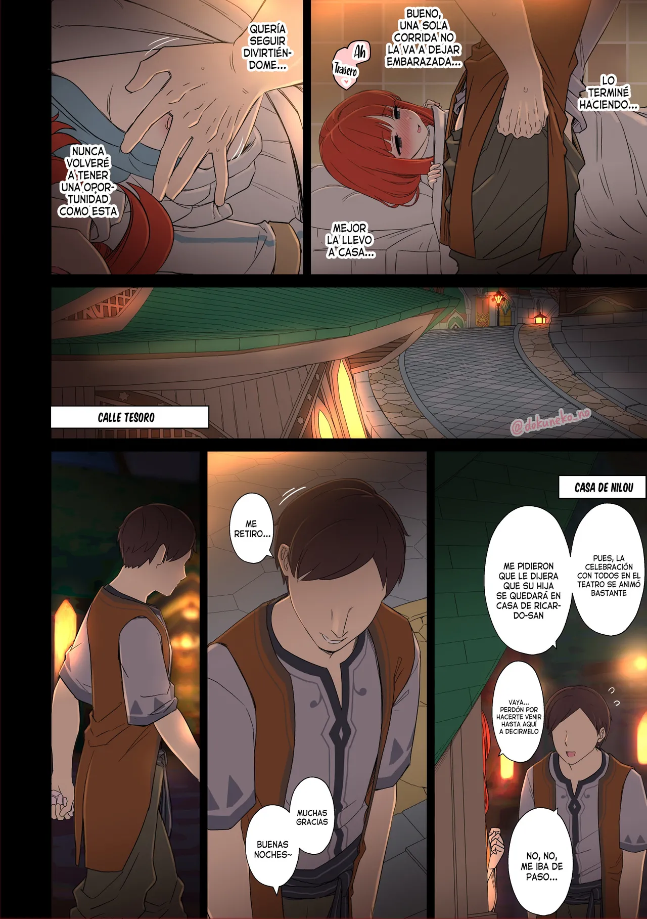 [Dokuneko Noil] Nilou ni Warui Koto o Suru Hanashi - Haciéndole cosas malas a Nilou estando borracha (Genshin Impact) [Español] [Traducciones necesarias] image number 22