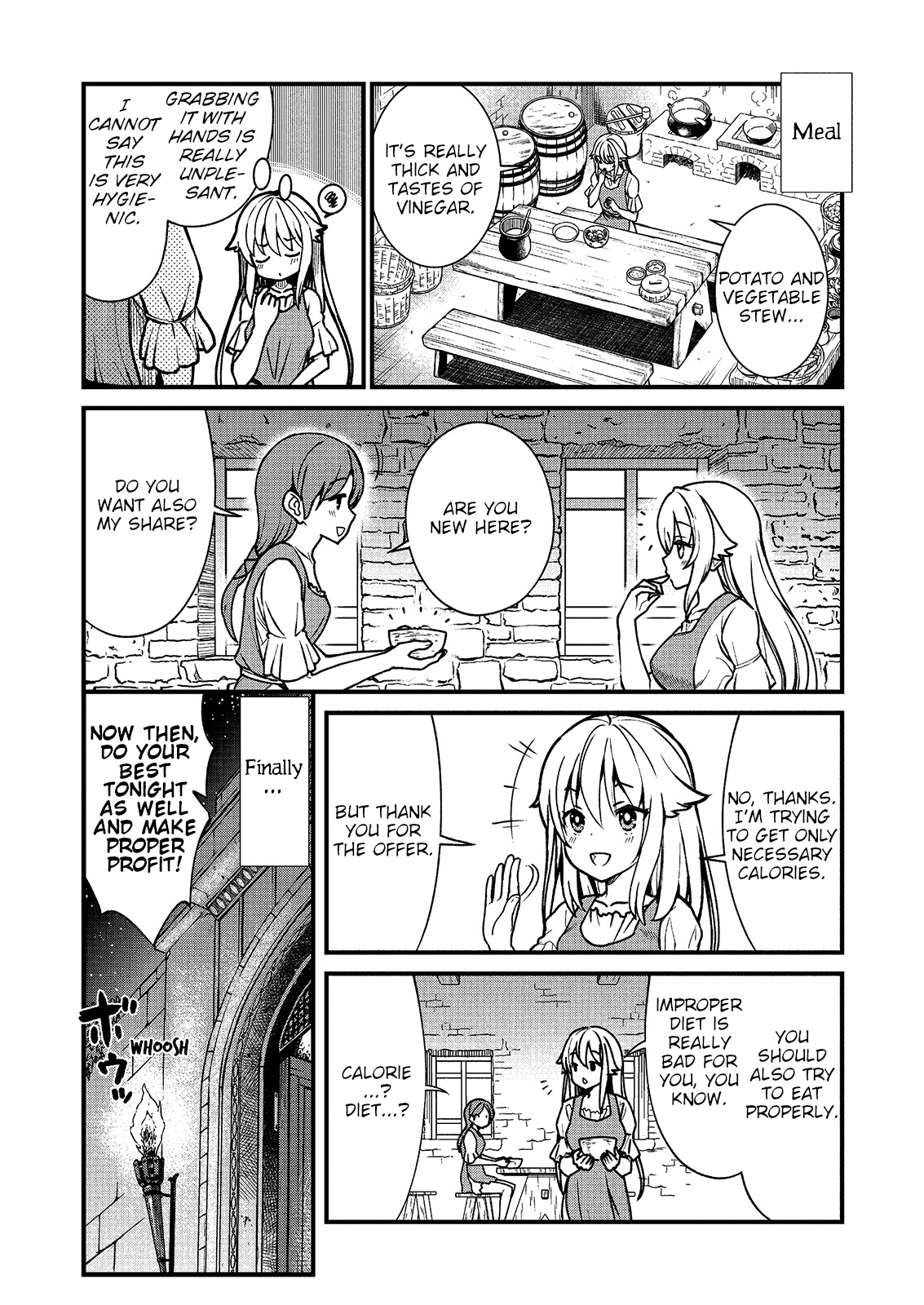 [Yuzumonaka (Hinaki)] Kukkorose no Himekishi to nari, Yuri Shoukan de Hataraku koto ni Narimashita. 1 | Becoming Princess Knight and Working at Yuri Brothel 1 [English] [Hurakano] [Digital] изображение № 14