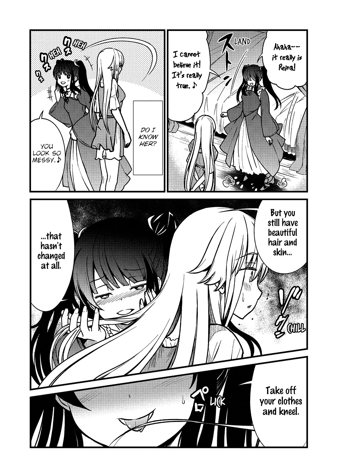 [Yuzumonaka (Hinaki)] Kukkorose no Himekishi to nari, Yuri Shoukan de Hataraku koto ni Narimashita. 1 | Becoming Princess Knight and Working at Yuri Brothel 1 [English] [Hurakano] [Digital] изображение № 17