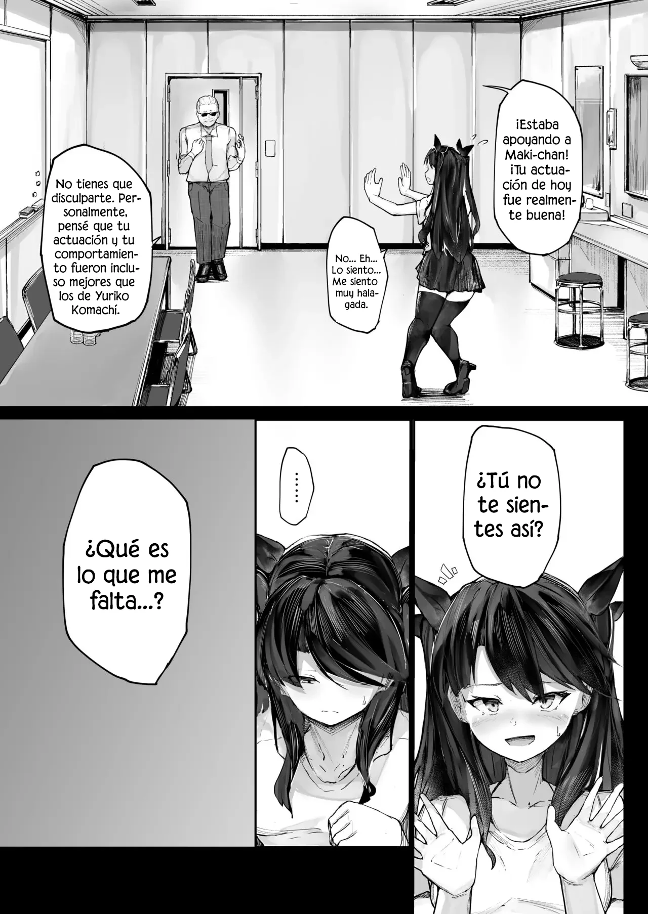 [Atugi de 5 (Murlachrot)] Kairaku Ochi shita Joyuu no Matsuro Zenpen｜La Caída de la Actriz Corrompida por Placer - PT1 [Spanish] [Elpis Eros Traduccion] [Digital] 图片编号 10