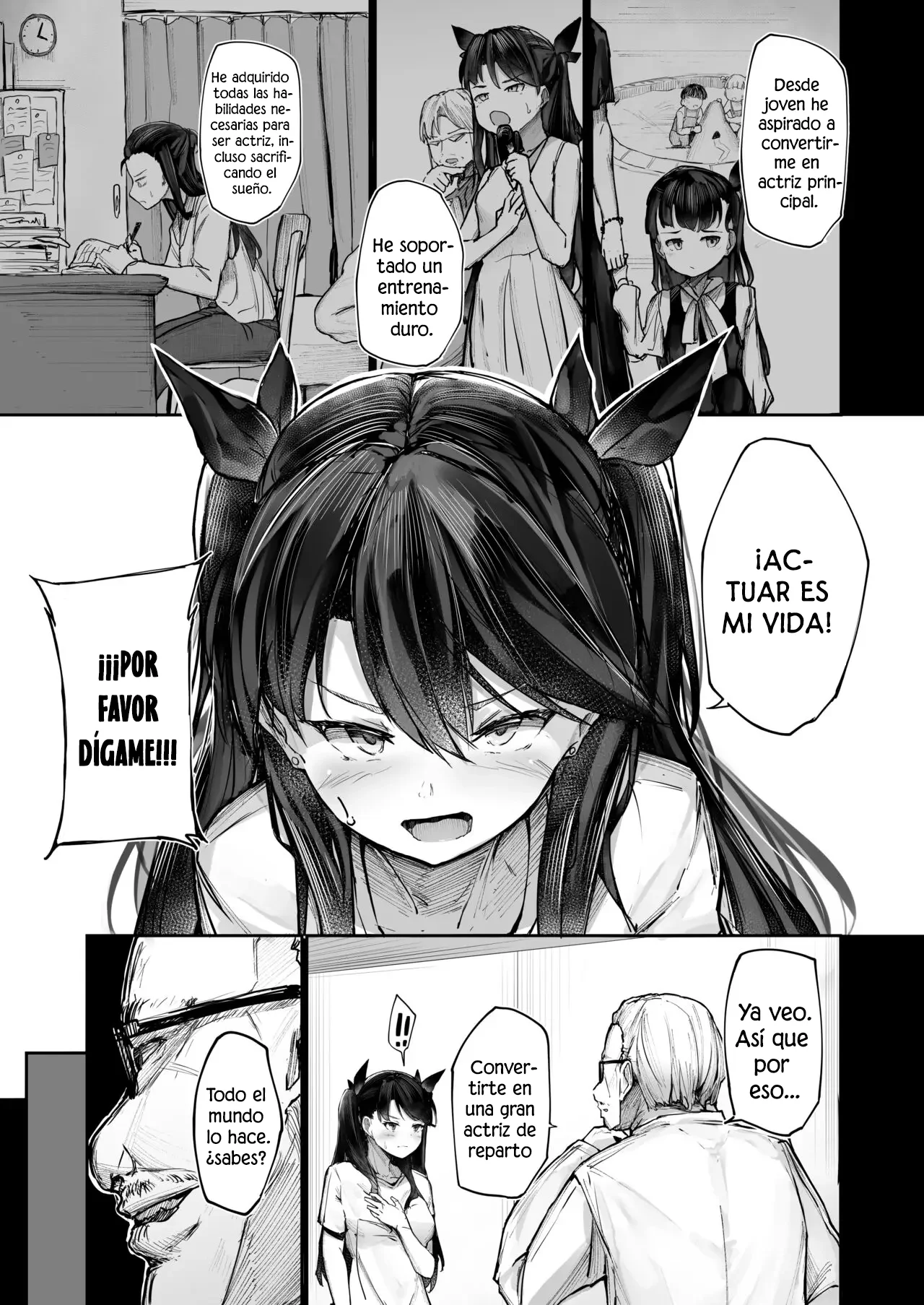 [Atugi de 5 (Murlachrot)] Kairaku Ochi shita Joyuu no Matsuro Zenpen｜La Caída de la Actriz Corrompida por Placer - PT1 [Spanish] [Elpis Eros Traduccion] [Digital] 图片编号 11