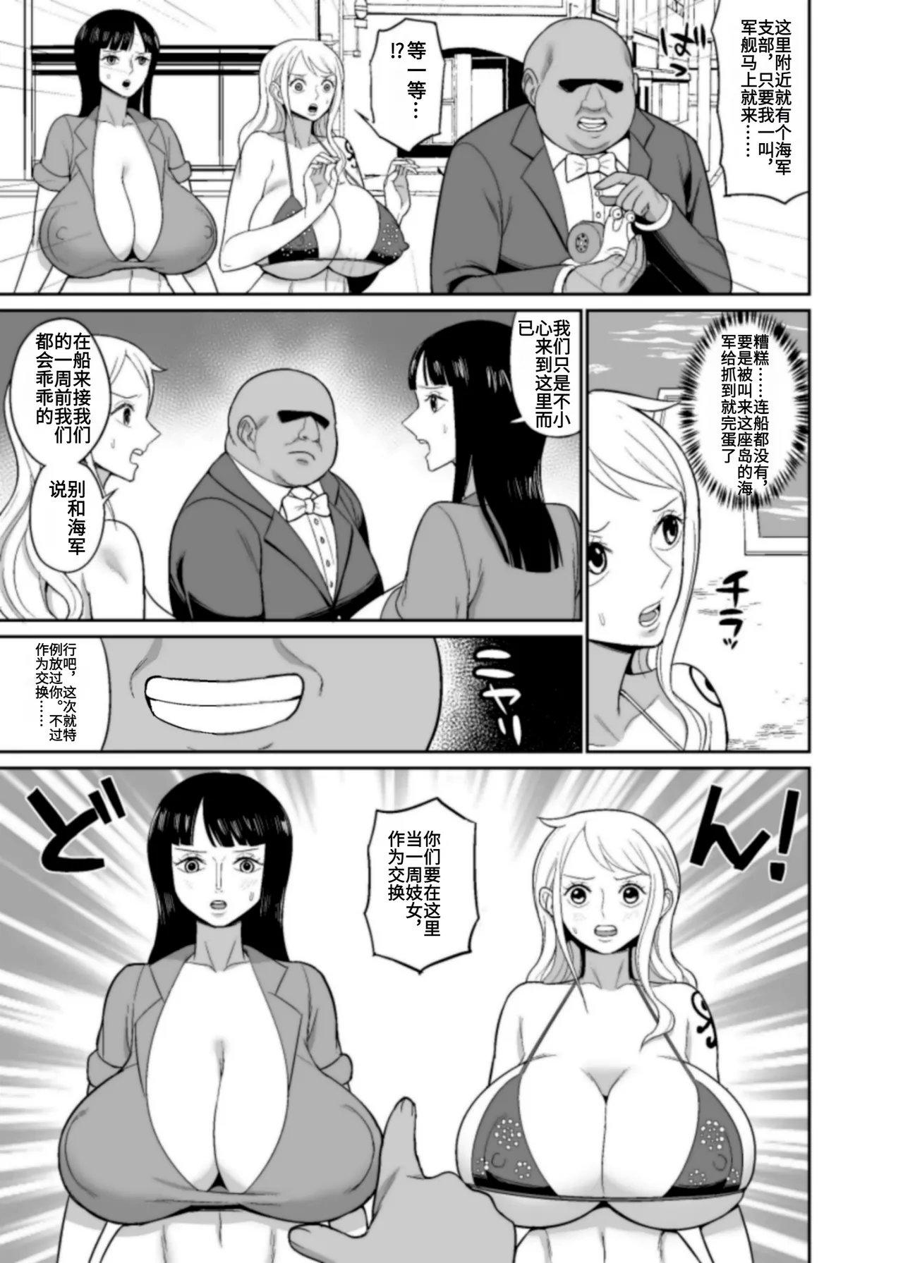 [REM9 (Hamiltan)] Ichi Oku Berī Kasegu made Derarenai Fūzoku Shima | 在赚得1亿贝利之前都不能离开的风俗岛 (One Piece) [Chinese] [Digital] 画像番号 5