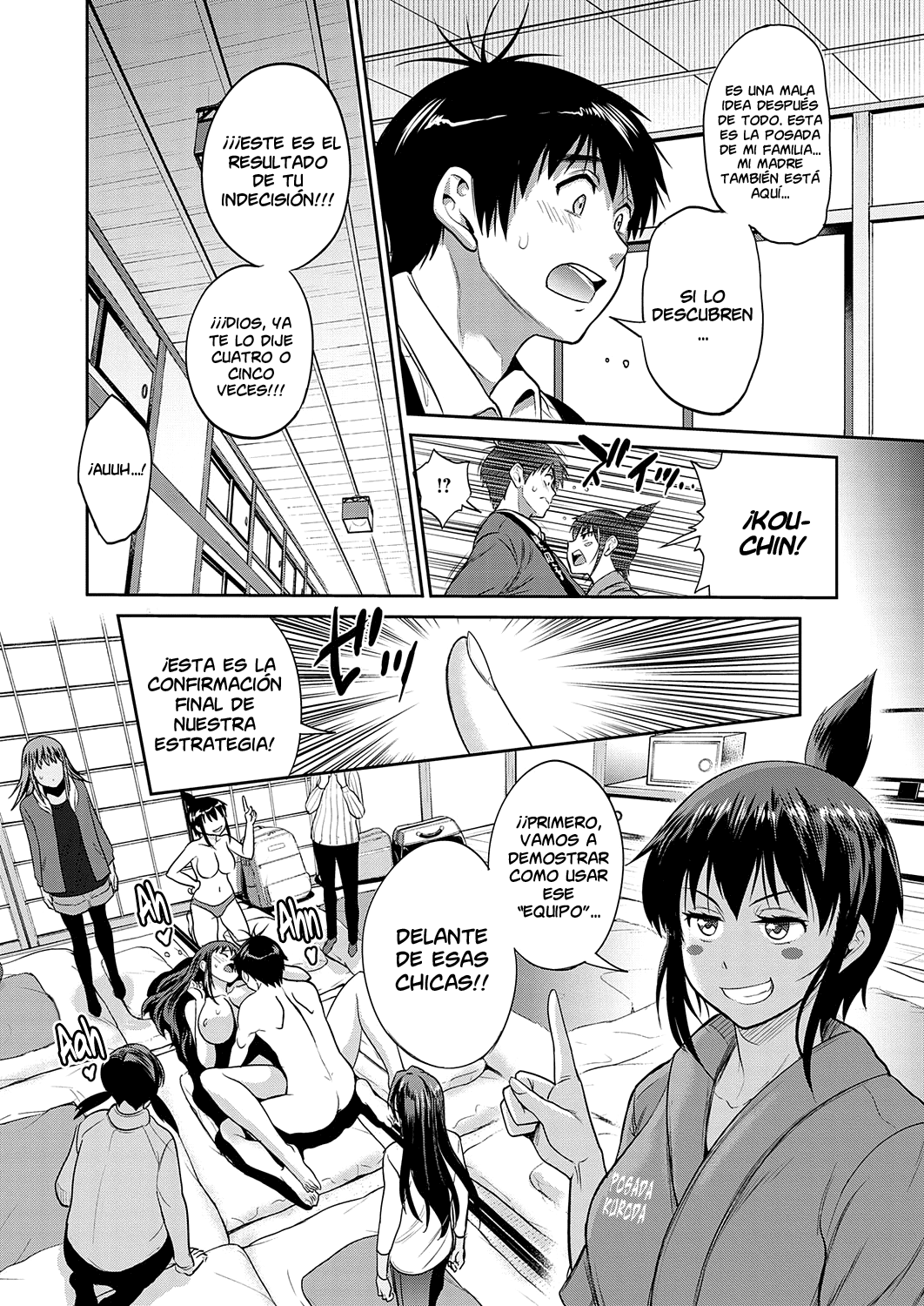 [DISTANCE] Jyoshi Luck! ~2 Years Later~ Ch. 14 (COMIC ExE 26) [Spanish] [NicoNiiScans] [Digital] numero di immagine  4