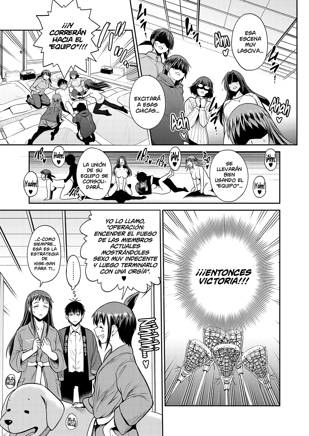 [DISTANCE] Jyoshi Luck! ~2 Years Later~ Ch. 14 (COMIC ExE 26) [Spanish] [NicoNiiScans] [Digital] numero di immagine  5