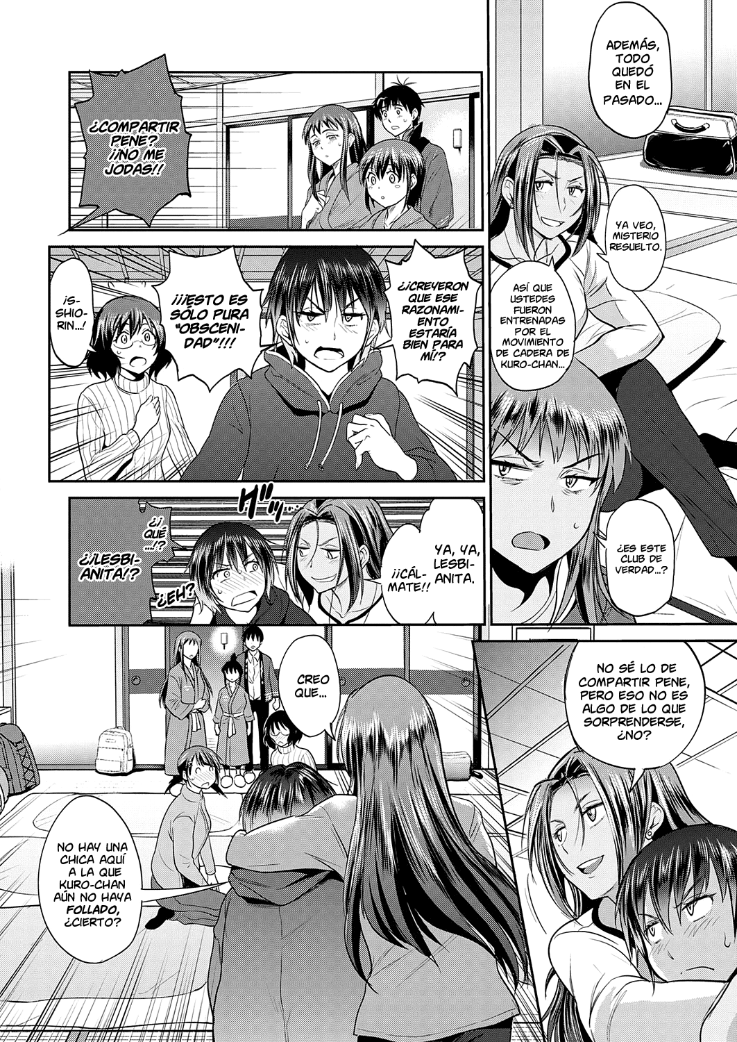 [DISTANCE] Jyoshi Luck! ~2 Years Later~ Ch. 14 (COMIC ExE 26) [Spanish] [NicoNiiScans] [Digital] numero di immagine  12
