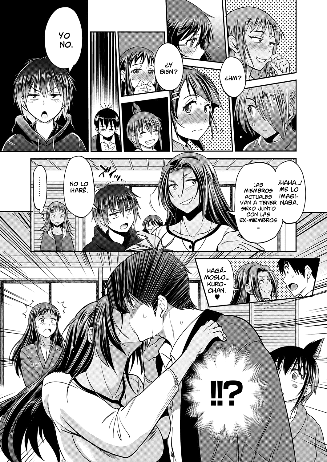 [DISTANCE] Jyoshi Luck! ~2 Years Later~ Ch. 14 (COMIC ExE 26) [Spanish] [NicoNiiScans] [Digital] numero di immagine  13