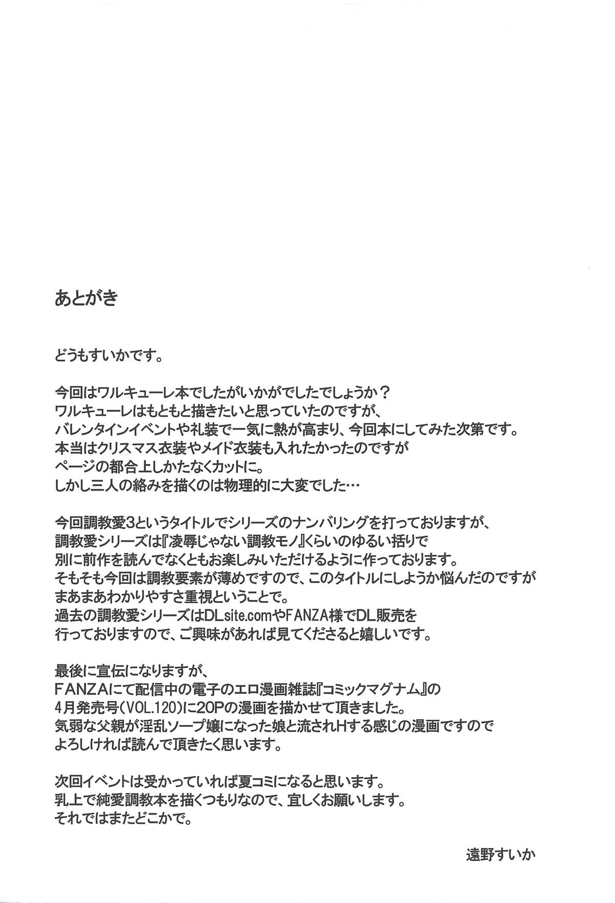 (COMIC1☆15) [Taishou Romanesque (Toono Suika)] Choukyou Ai 3 (Fate/Grand Order) 图片编号 24