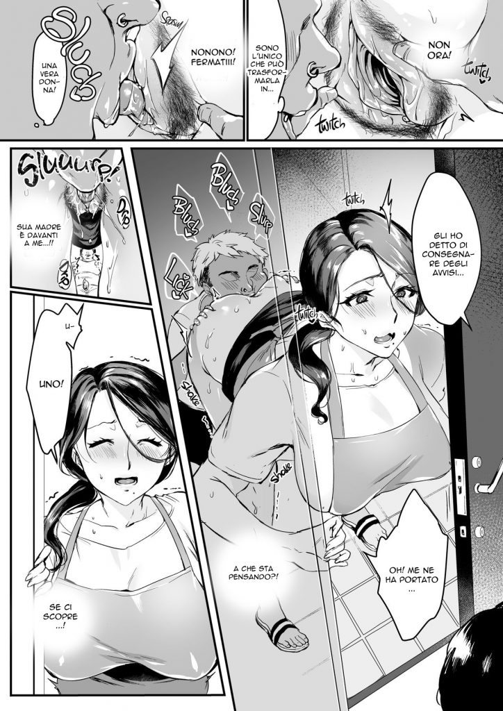 [Hatake no Oniku (Minamoto)] Tsuma ni Damatte Sokubaikai ni Ikun ja Nakatta 1 | Le Fantasie Di Una Moglie 1 [Italian] [Decensored] [Digital] 图片编号 13