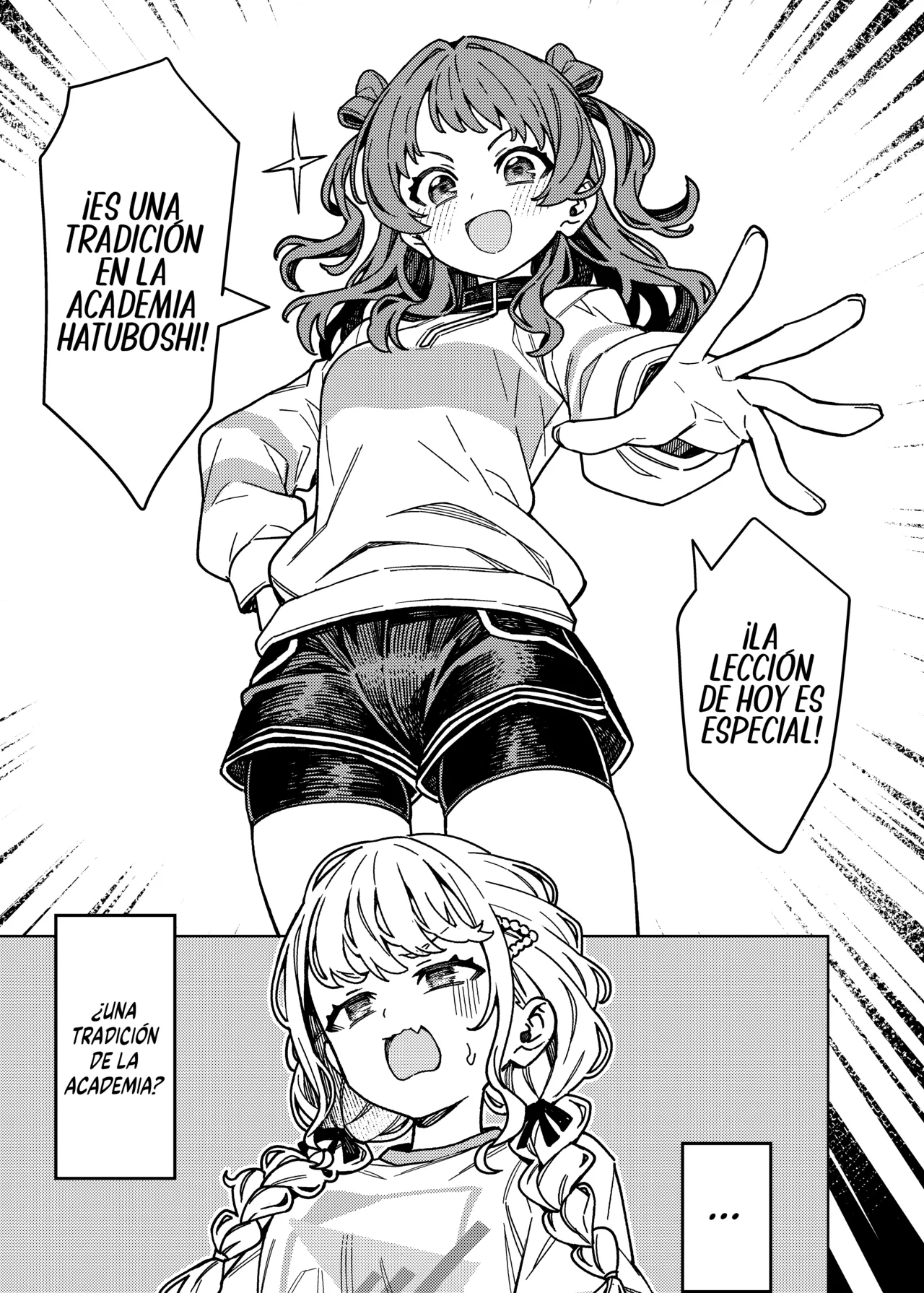 [OrangeMaru (JP06)] Hatsuboshi Exercise (Gakuen IDOLM@STER) [Spanish] [Digital] image number 4