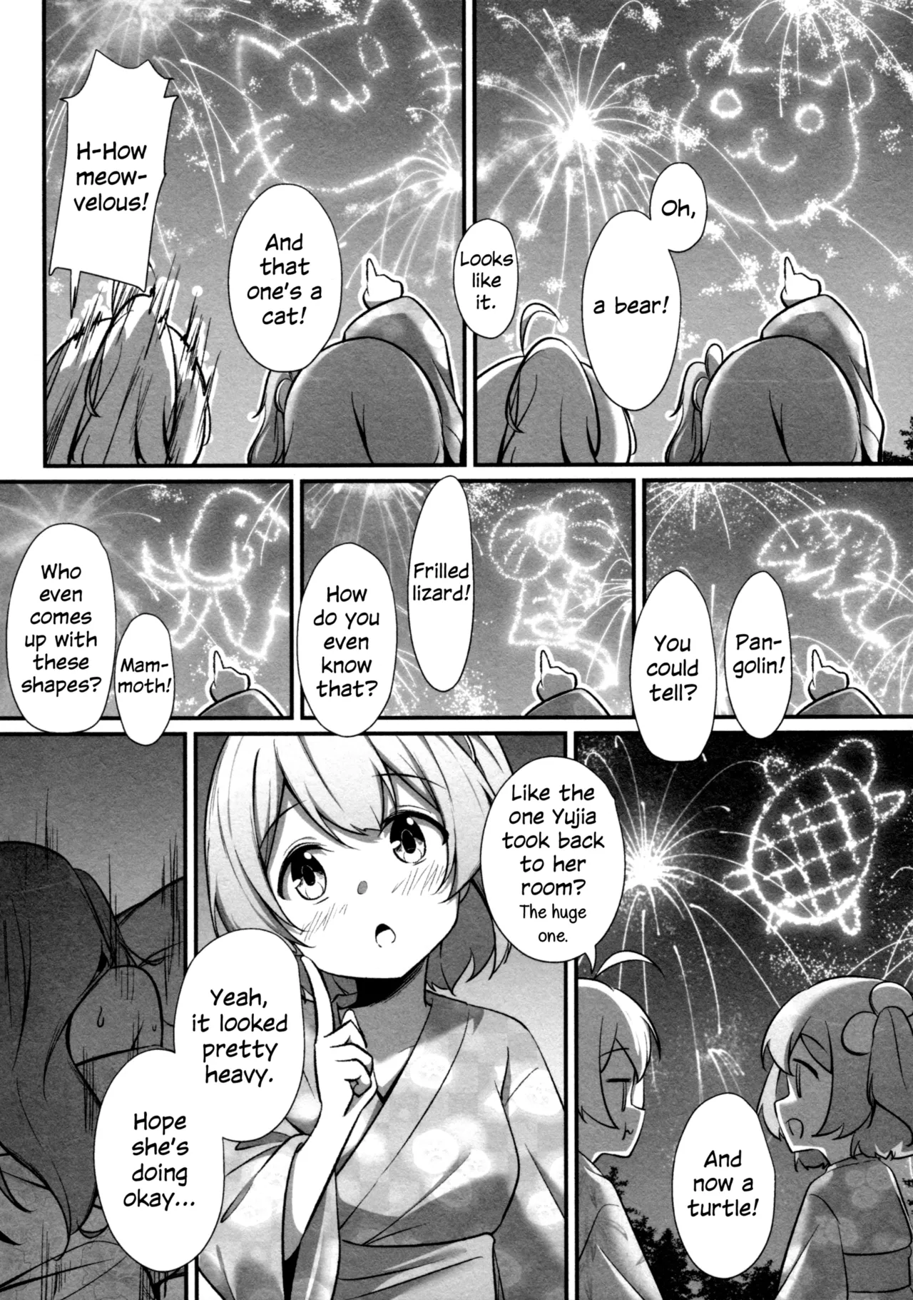 (Hikiau Unmei 7th) [Taipeijin (Mushihara)] Ginga Serenade | Serenade of Our Galaxy (Assault Lily) [English] numero di immagine  15