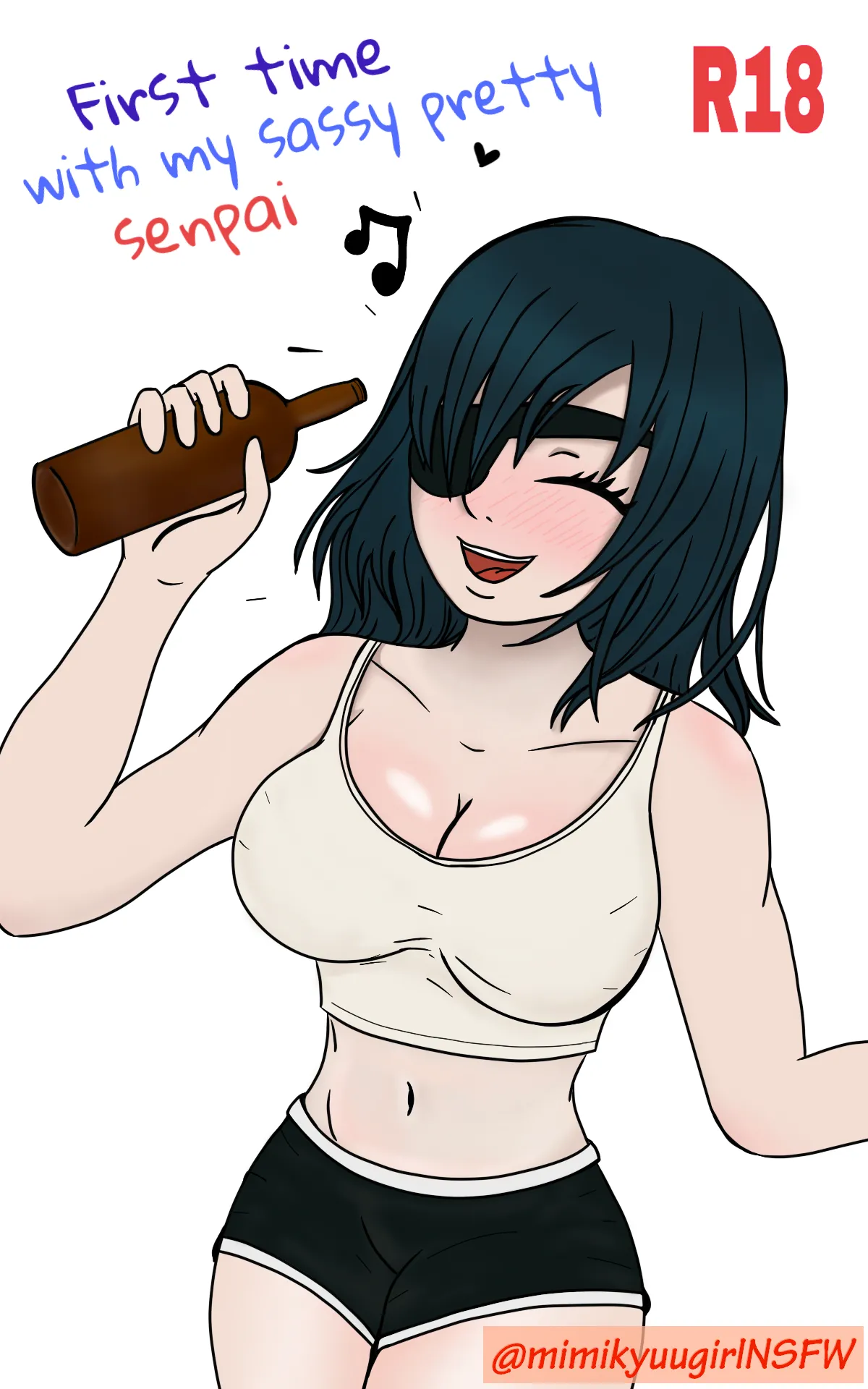 [mimikyuugirl] First time with my pretty senpai numero di immagine  1
