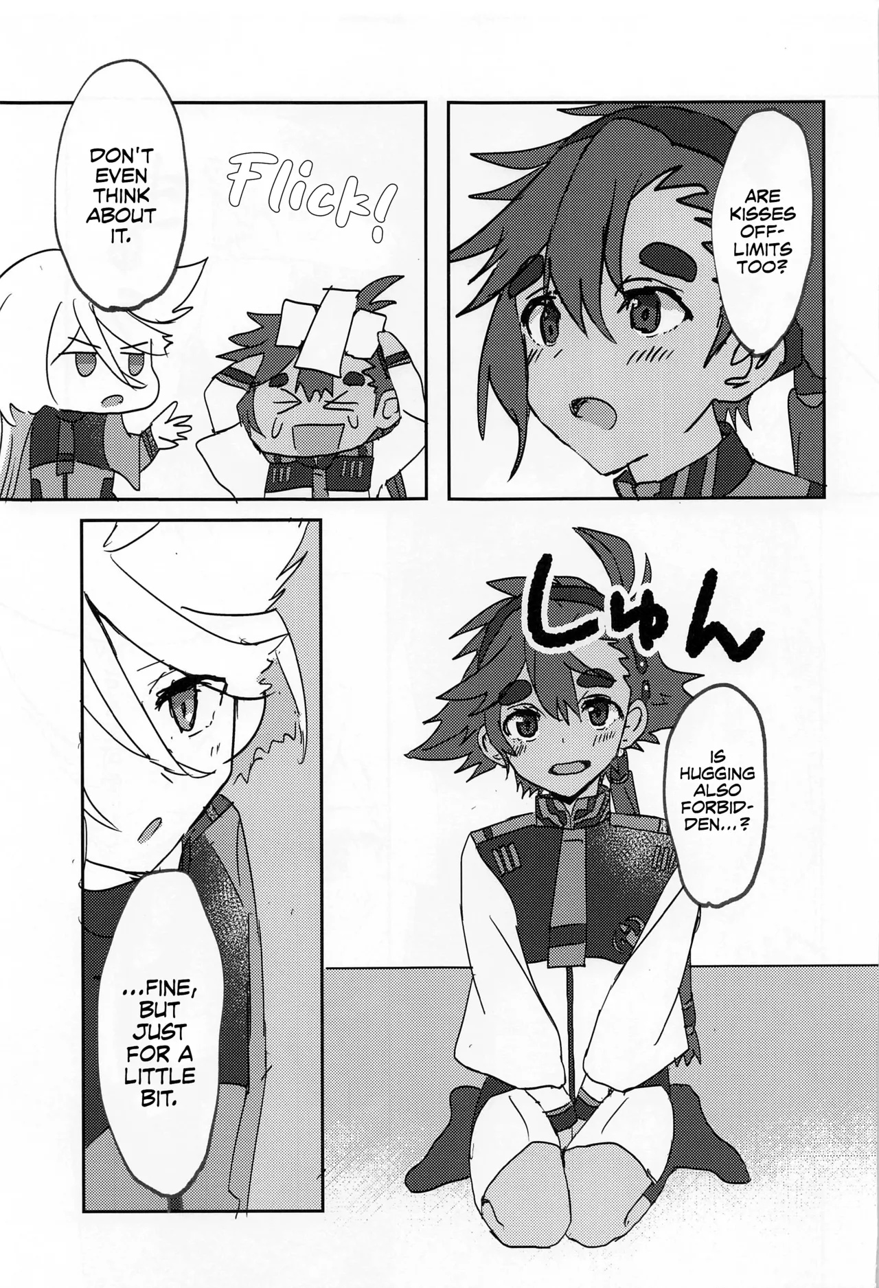 (C101) [tigeregit (Tora)] Hen na Koto Kinshi (Mobile Suit Gundam the Witch from Mercury) | No Intimacy Allowed [English] [Castle TL] image number 6