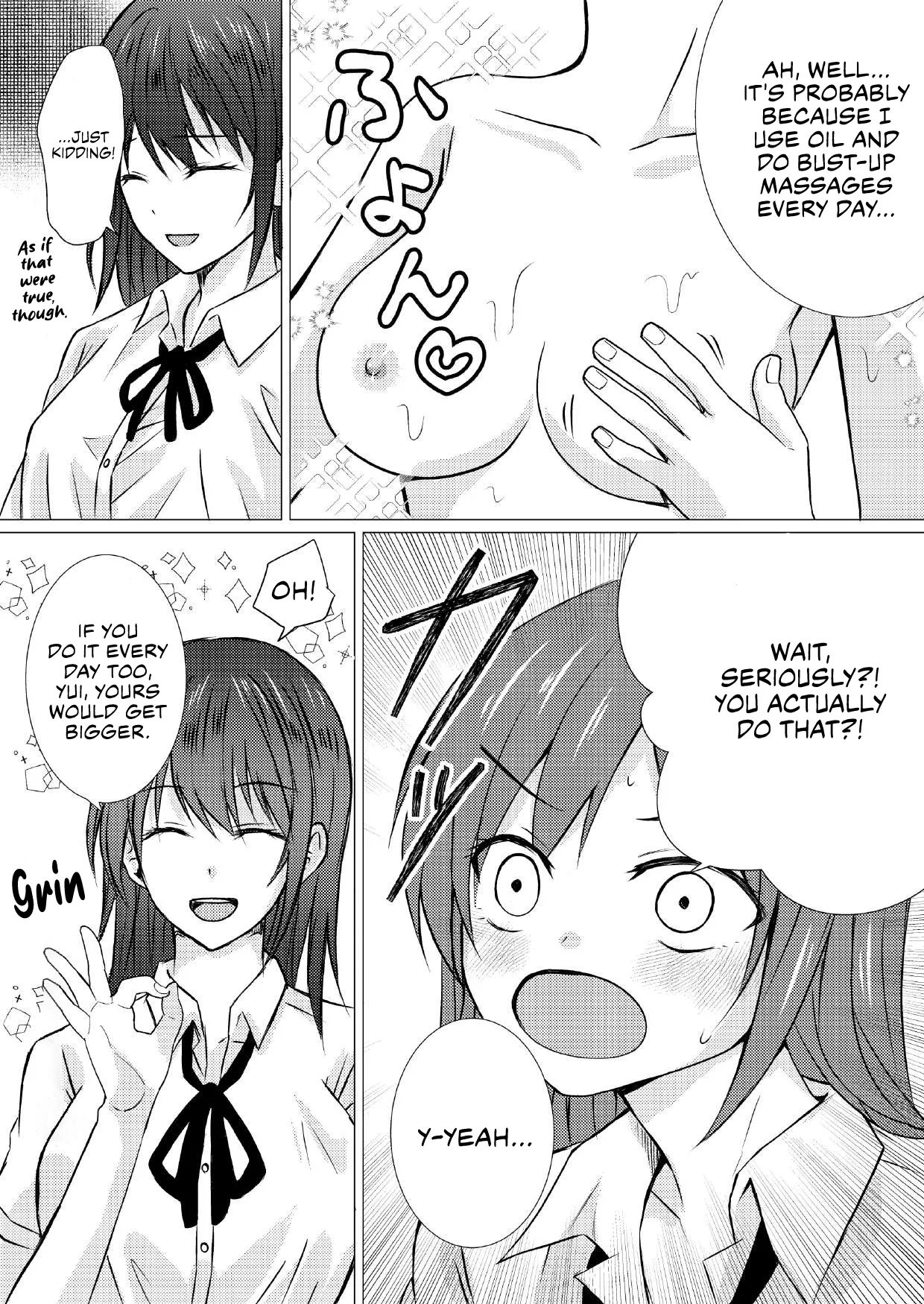 [Toukibi Batake de Tsukamaete (Toukibi)] Doukyuusei to Ecchi na Les Massage | Erotic Lesbian Massage with a Classmate [English] [Castle TL] imagen número 6