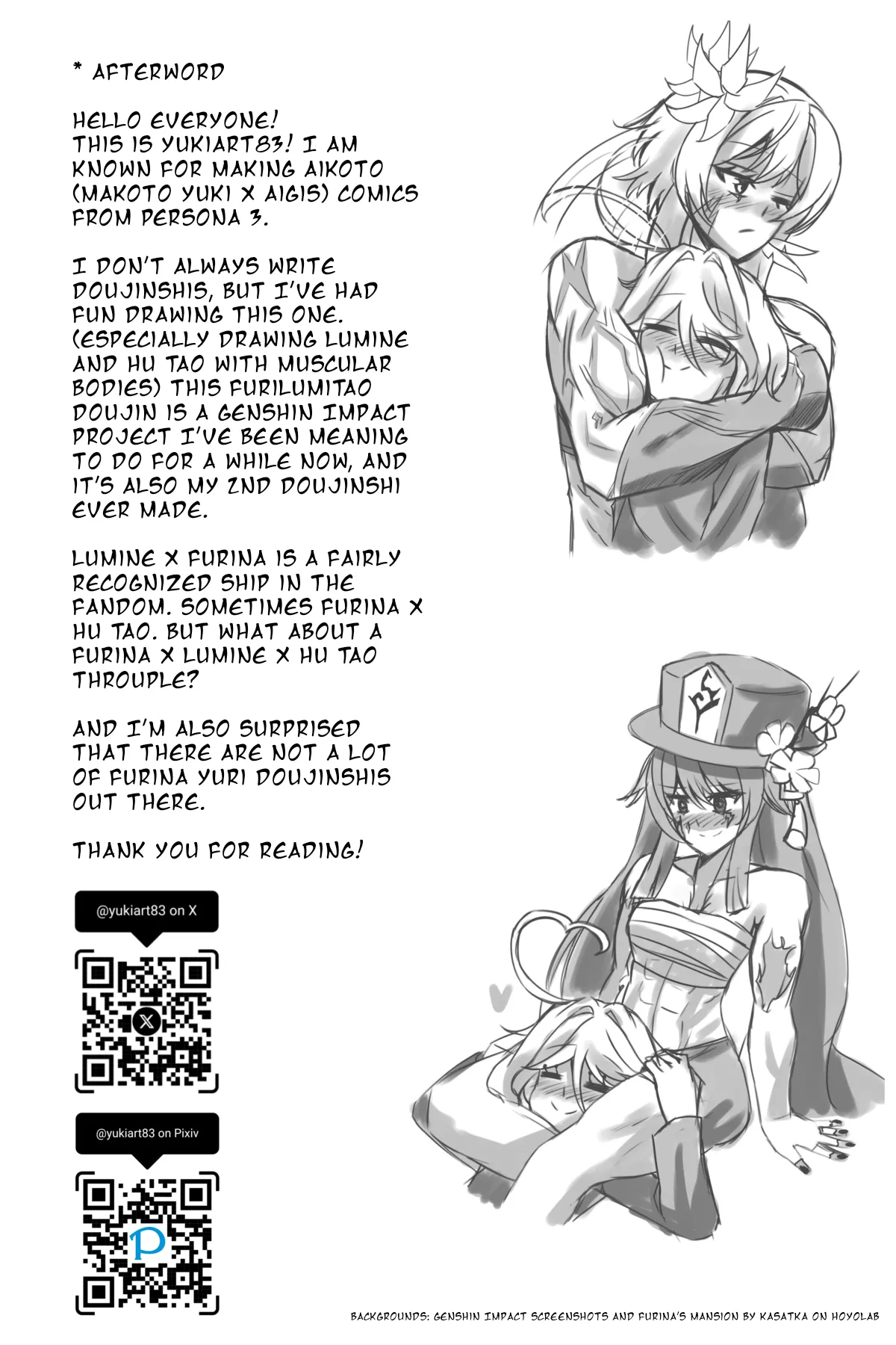 [yukiart83] The Archon's Love (Genshin Impact) [English] image number 40