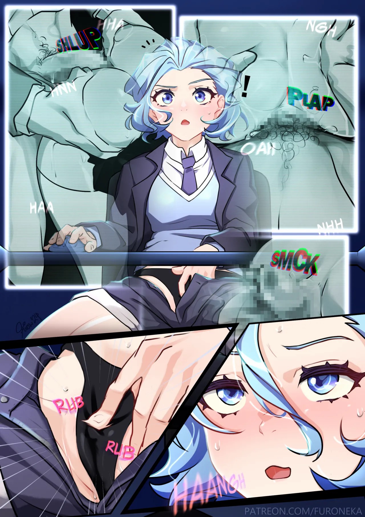 [FuroNeka]Eros Eruption 1（honkai gakuen）[aqiaoge个人汉化] 画像番号 20