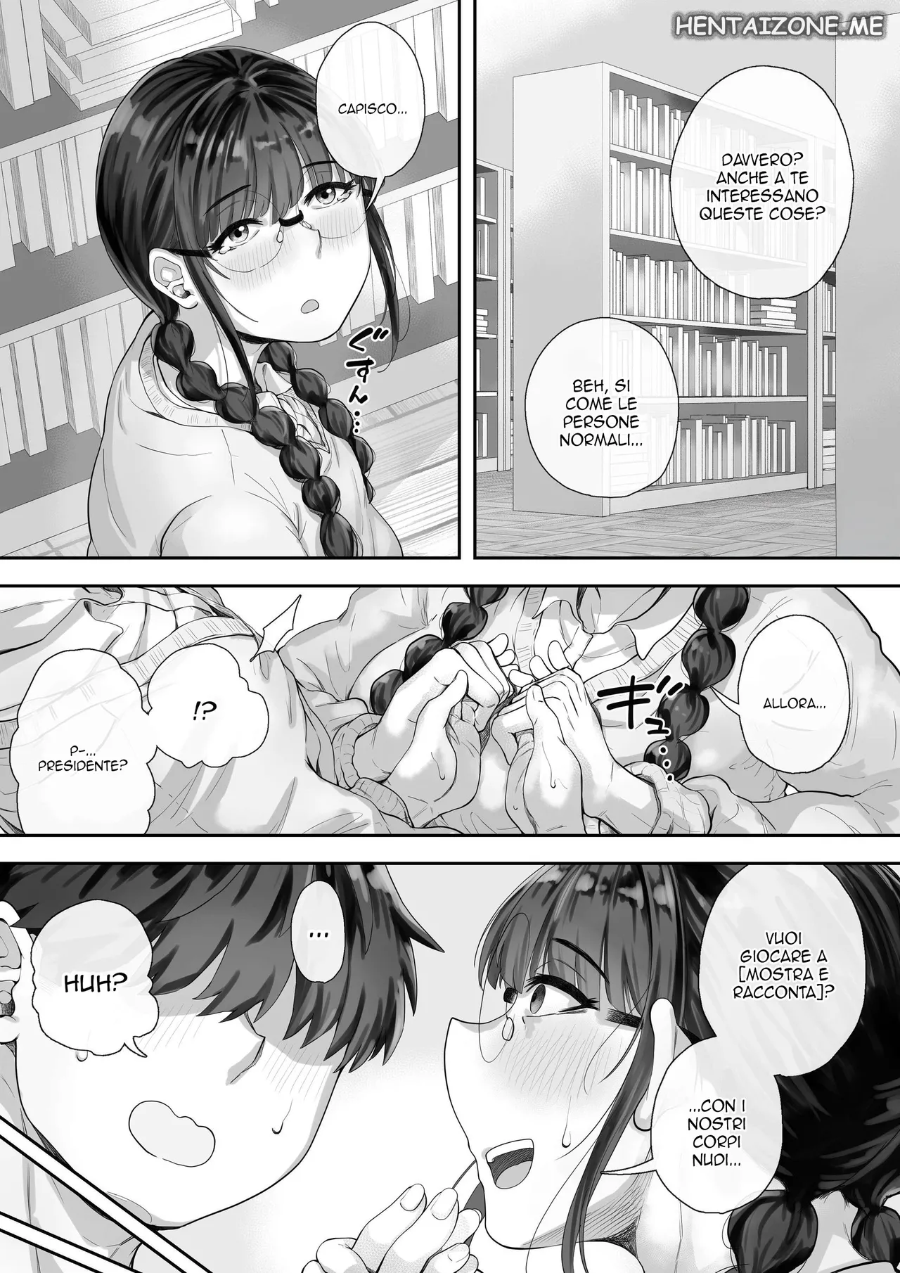 [Trampolines] Kyonyuu no Tosho Iinchou wa Ecchi na Koto ni Kyoumi Shinshin | Dai Libri alla Pratica [Italian] [Decensored] 画像番号 5