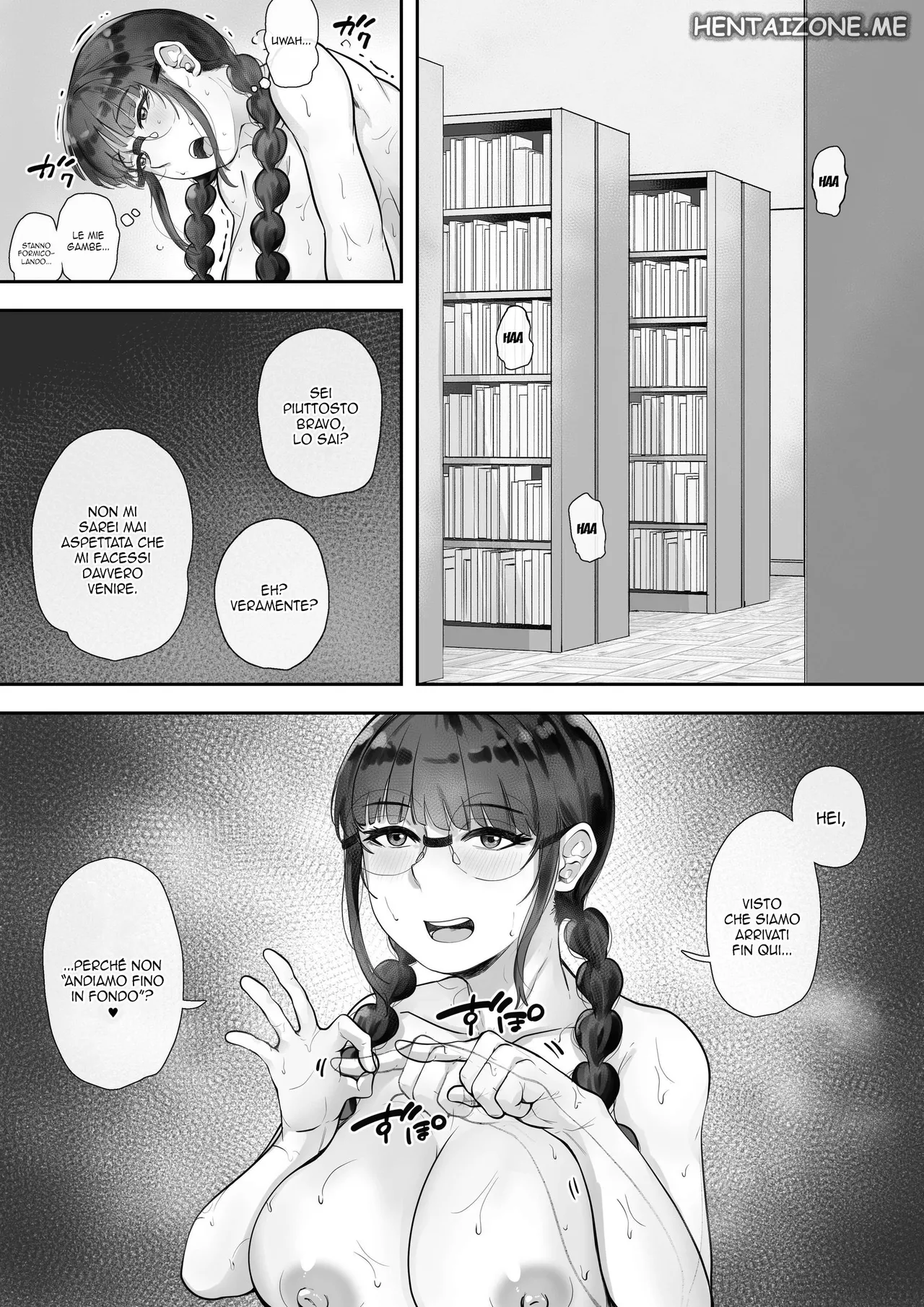 [Trampolines] Kyonyuu no Tosho Iinchou wa Ecchi na Koto ni Kyoumi Shinshin | Dai Libri alla Pratica [Italian] [Decensored] 画像番号 18