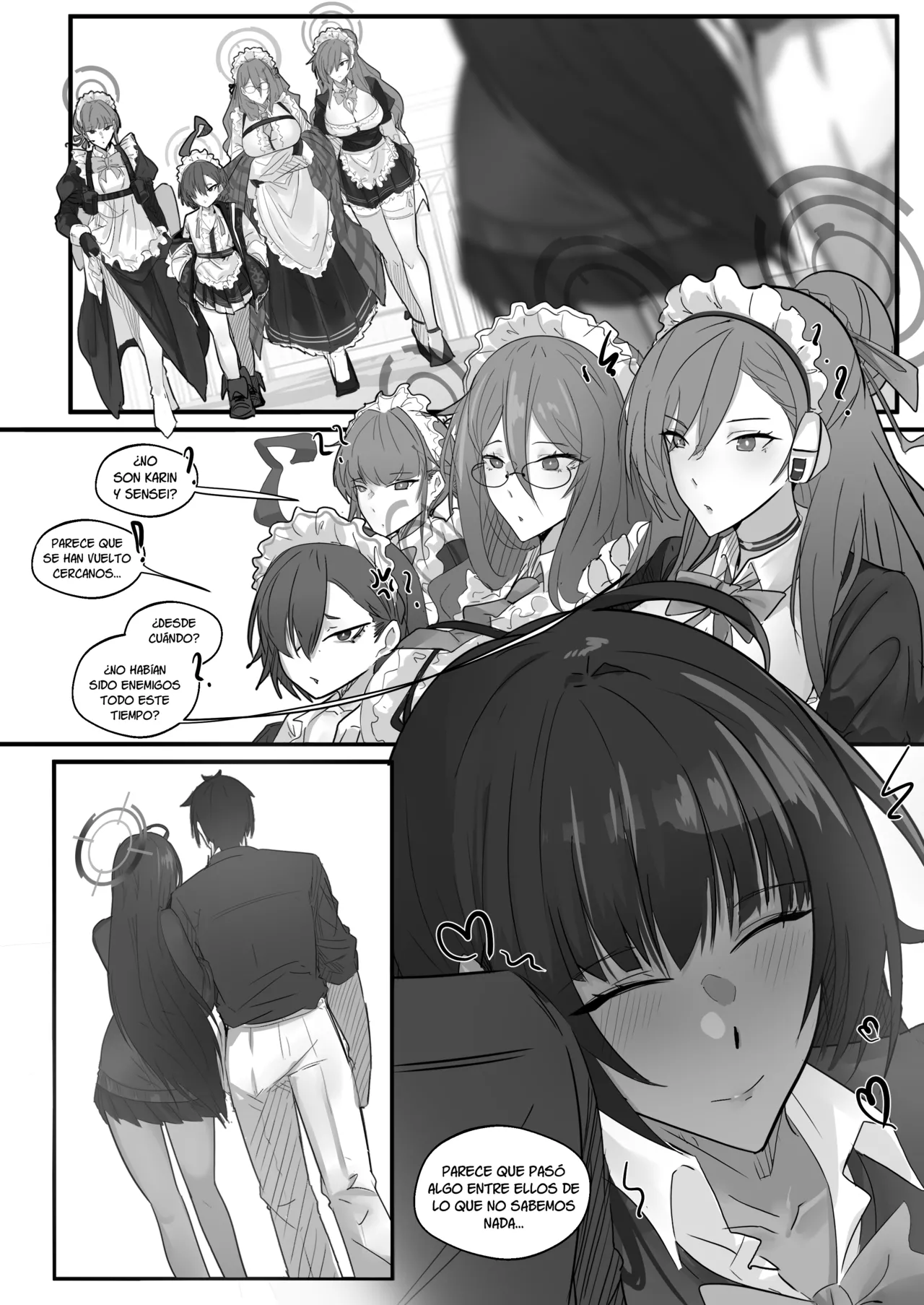 [atheru] Hitam Coklat Manis (Blue Archive) [Spanish] [Mapache Fansub][uncencored] image number 20