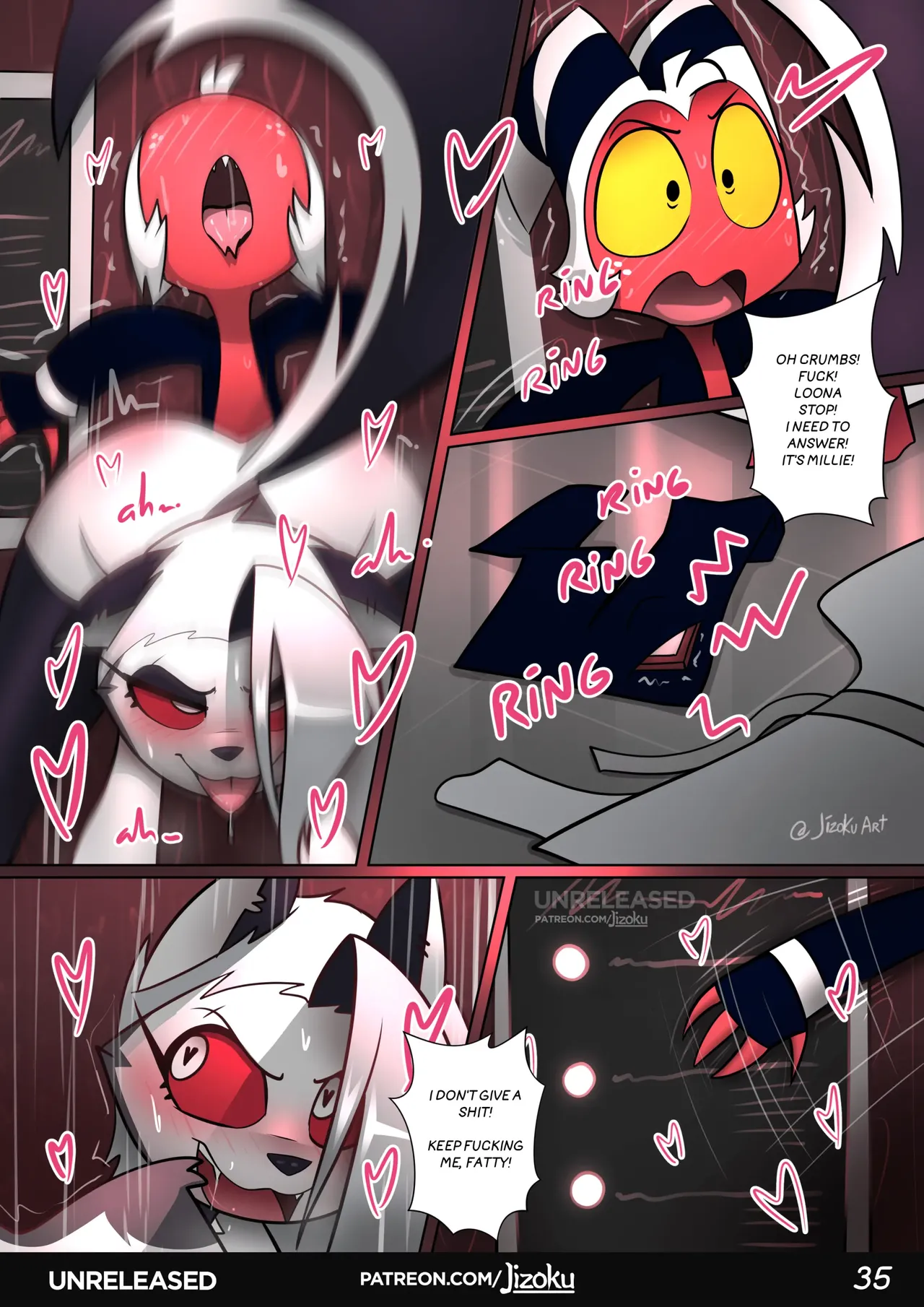 [Jizoku] A Night With Loona (Completed) 画像番号 36