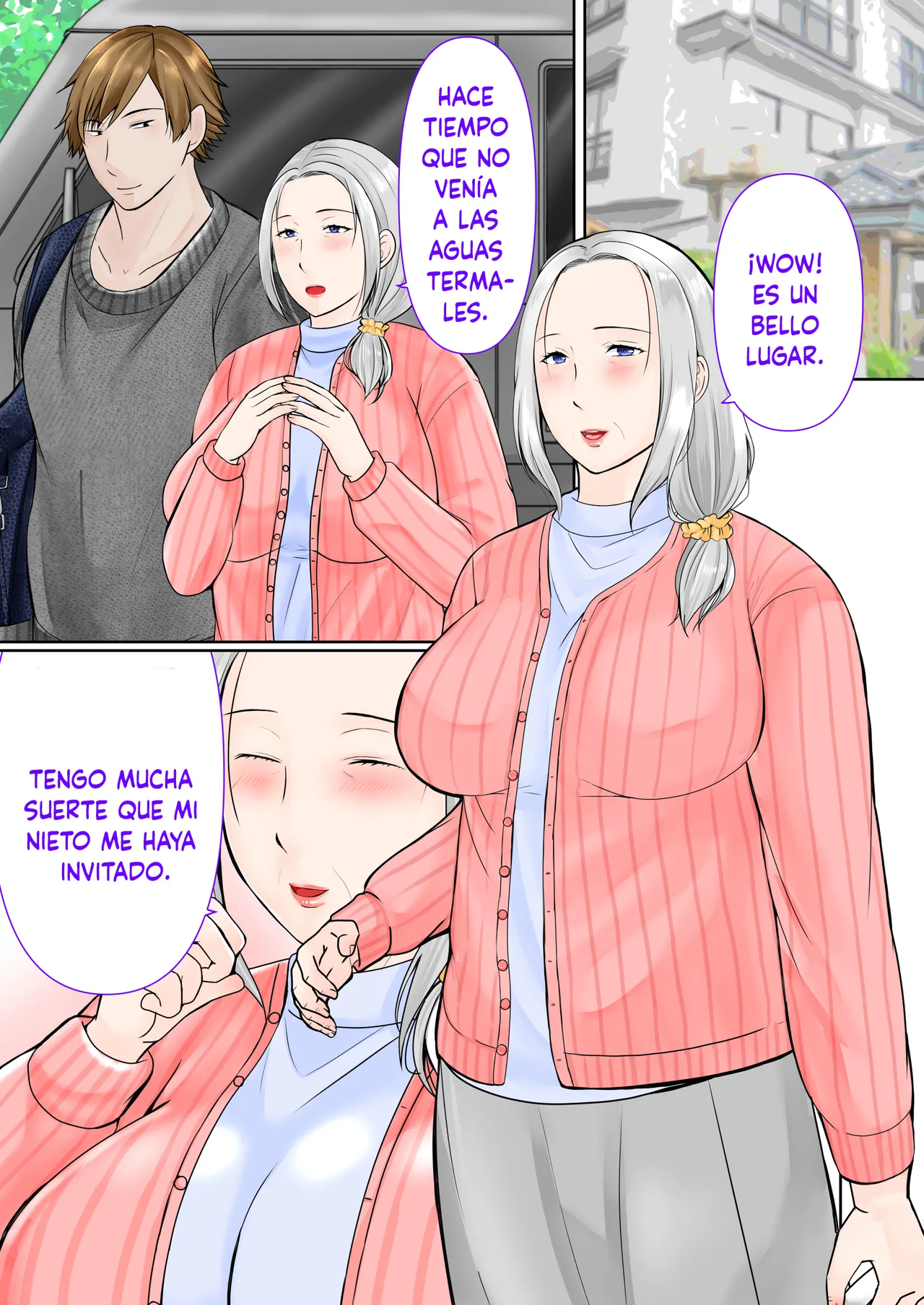 Sobo to 2-paku 3-nichi onsen ryokō zenpen (Spanish) 图片编号 2