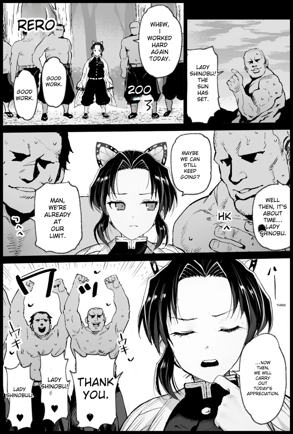 [Ma-kurou] Kochou Shinobu no Botehara Keiko (Kimetsu no Yaiba) [AI Translation] image number 4