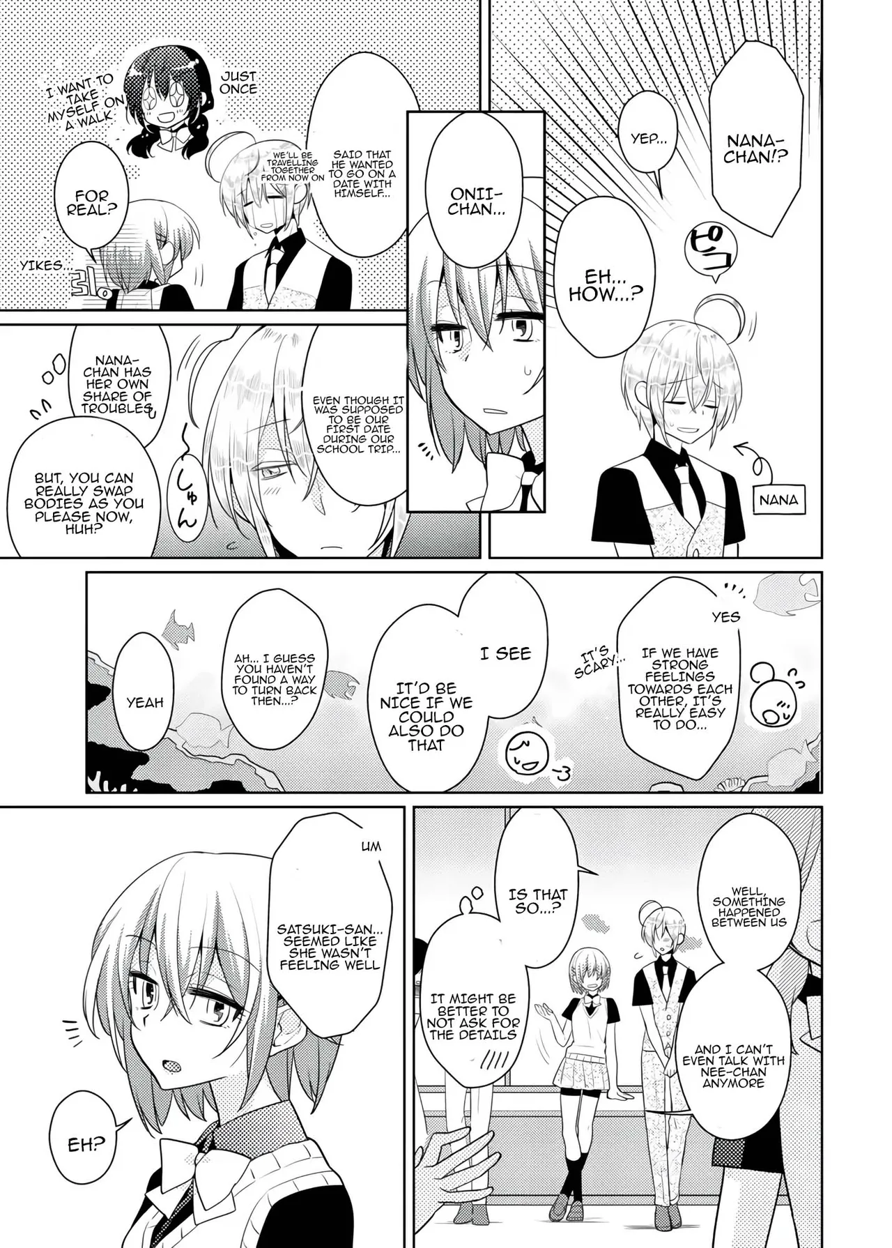 [Satoru] nikutai change. ～Oni-chan no karada de iku nante!! ~ | Body change. ~ Cumming with Onii-chan's body!!～5 [Tenuous Scans] image number 26