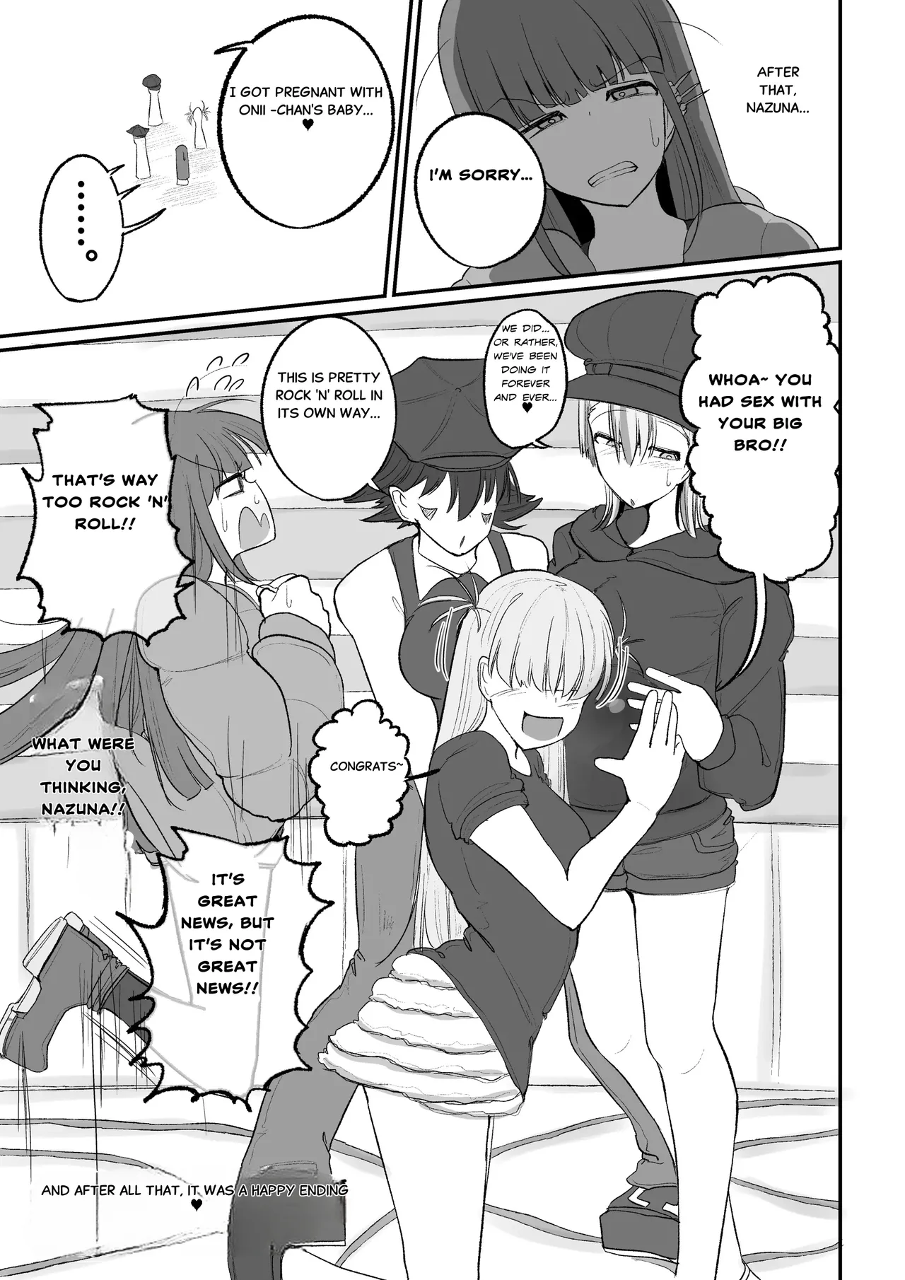 [Circle Cherry Boy (Erai)] Gal Band no Imouto wa Kuzu Aniki no Ne-Back ni Cho~ Yowai [English] 이미지 번호 40