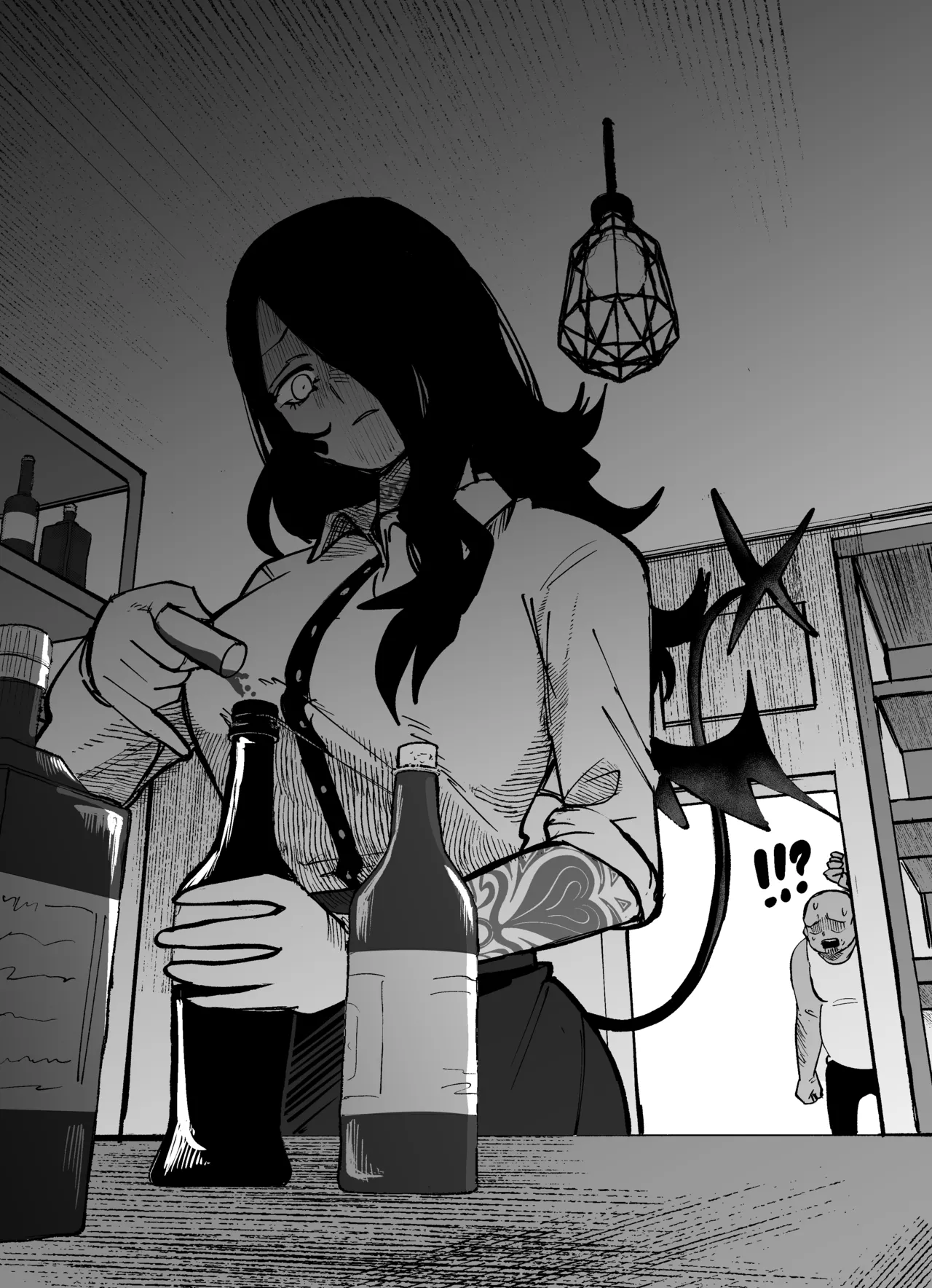 [影山凌空] 酒場のお姉さんの裏の顔 画像番号 3