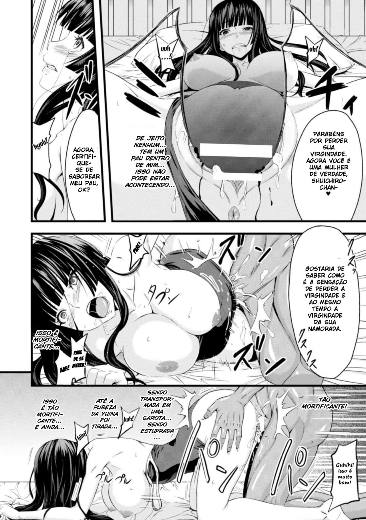 [Yamada Gogogo] TS Shujutsu Mesu Niku Ishoku Kiroku (2D Comic Magazine Seitenkan Shite Haramasarete Botebara End! Vol. 3) [Portuguese-BR] [Ninjaboy] [Digital] numero di immagine  11