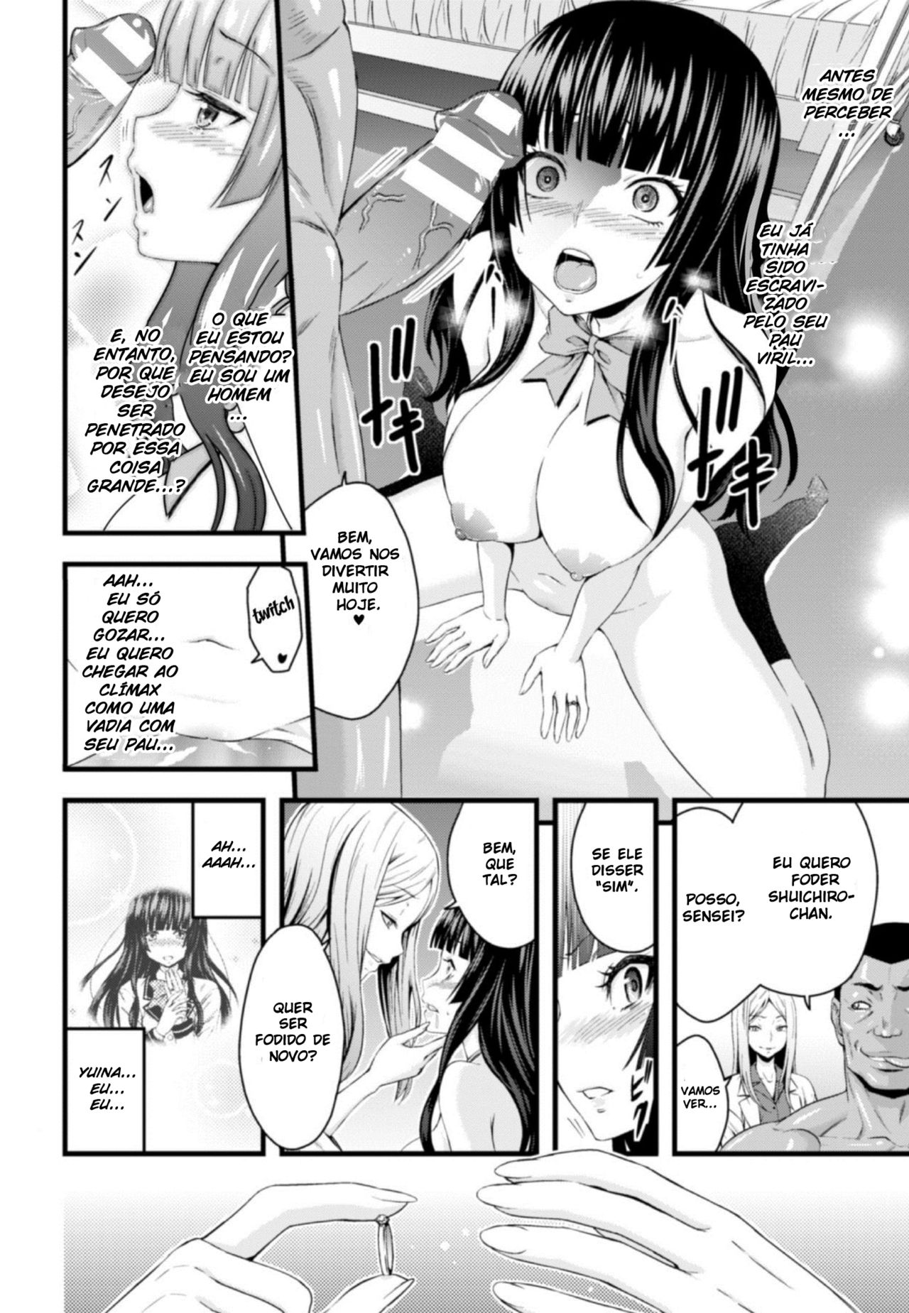 [Yamada Gogogo] TS Shujutsu Mesu Niku Ishoku Kiroku (2D Comic Magazine Seitenkan Shite Haramasarete Botebara End! Vol. 3) [Portuguese-BR] [Ninjaboy] [Digital] numero di immagine  15